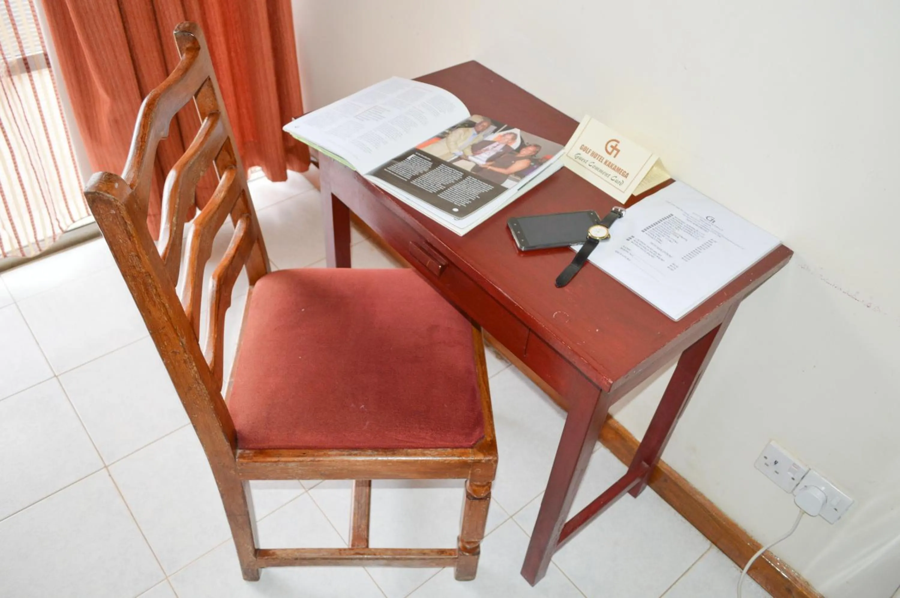 Dining area in Golf Hotel Kakamega