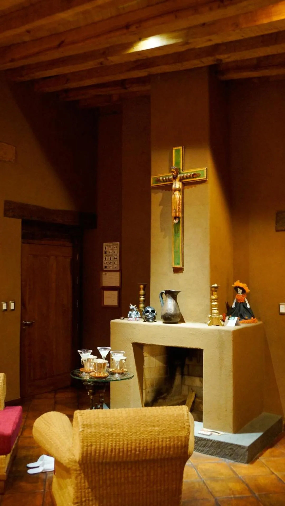 Living room in Hacienda Ucazanaztacua