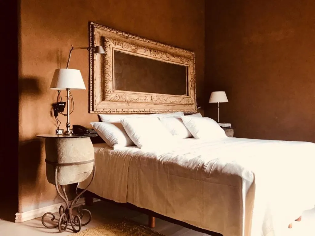 Bed in Hacienda Ucazanaztacua