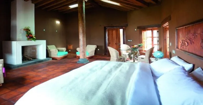 Bed in Hacienda Ucazanaztacua