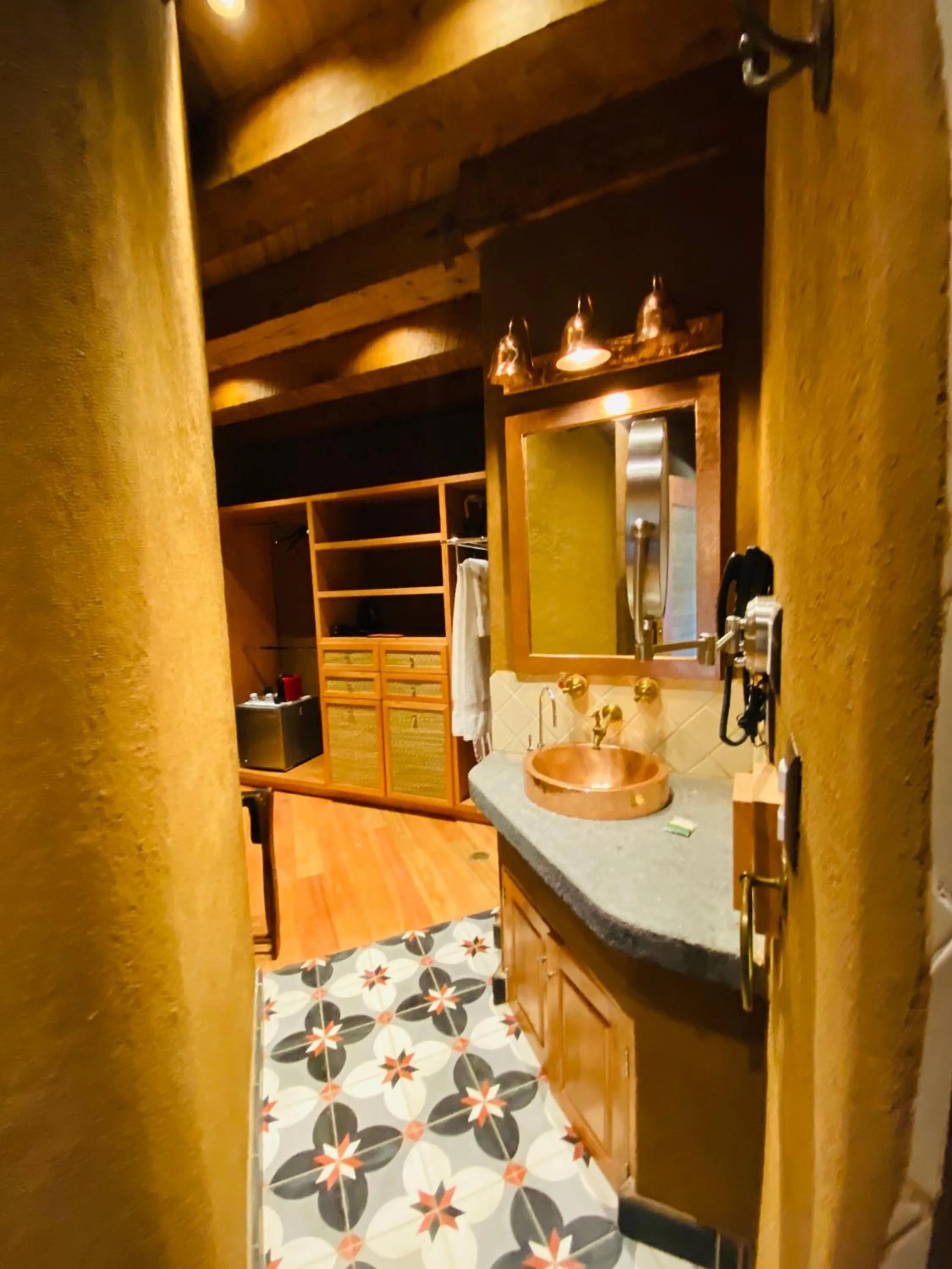 Bathroom in Hacienda Ucazanaztacua