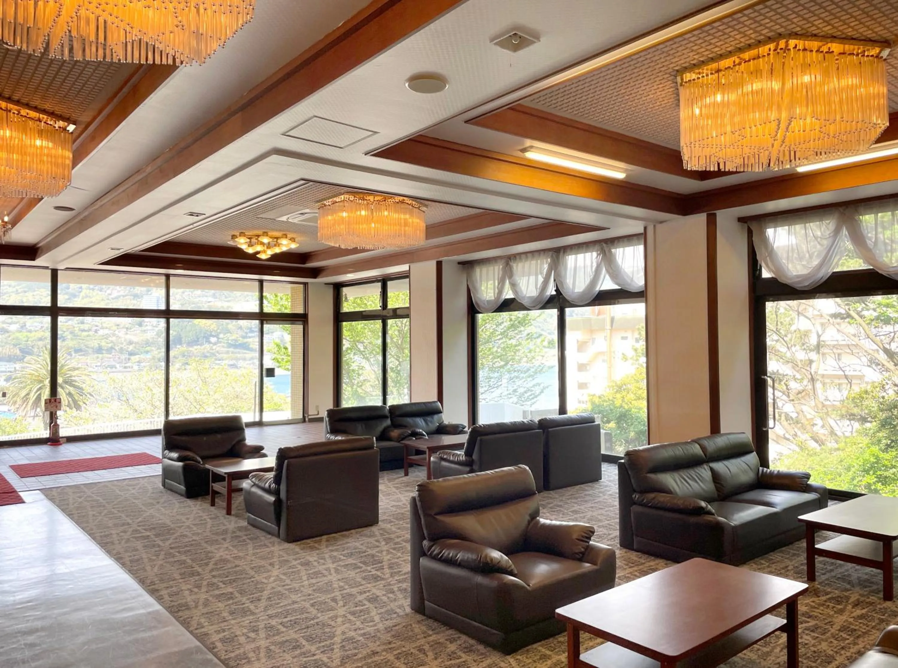 Lobby or reception in Itoen Hotel Inatori