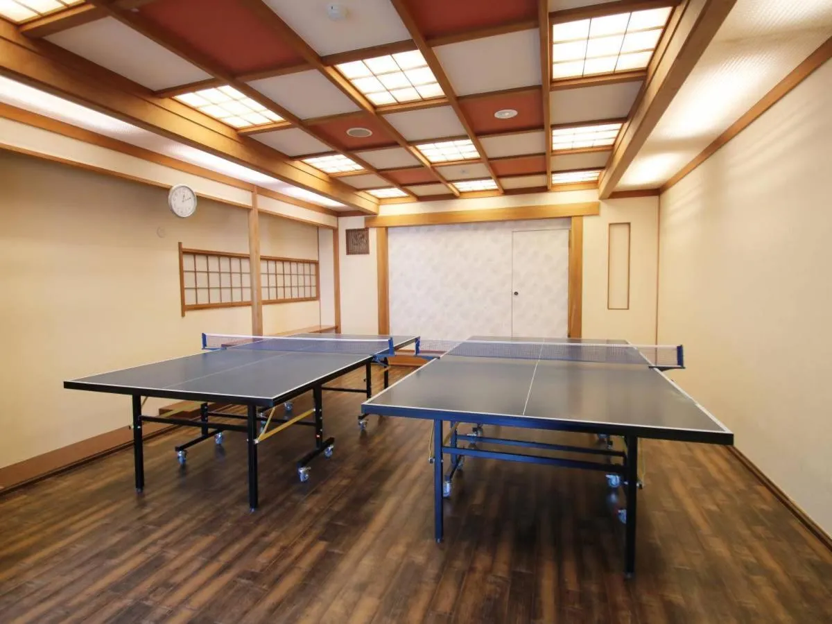 Table tennis in Itoen Hotel Inatori