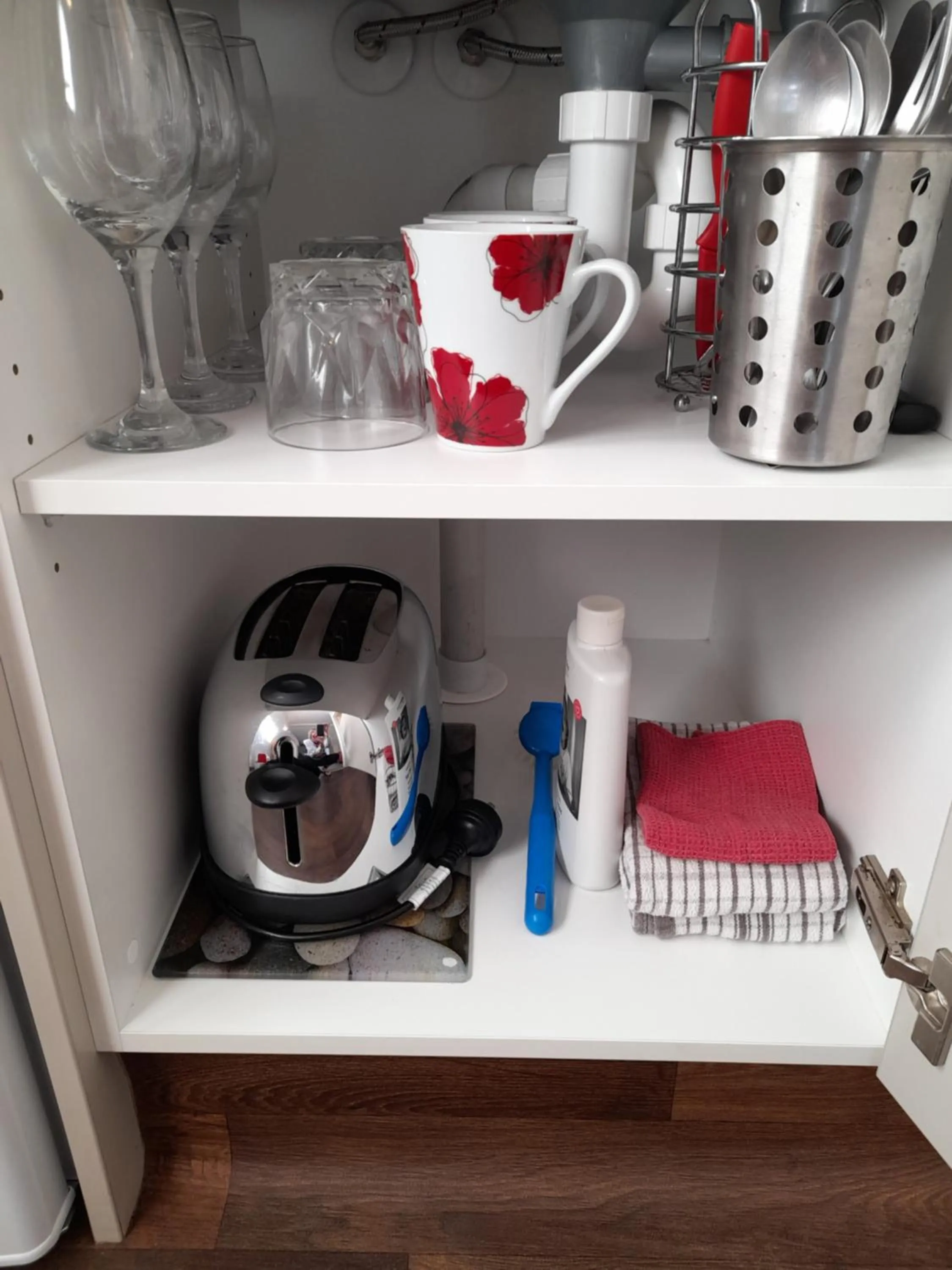 Kitchen or kitchenette in Lake Matheson Motel