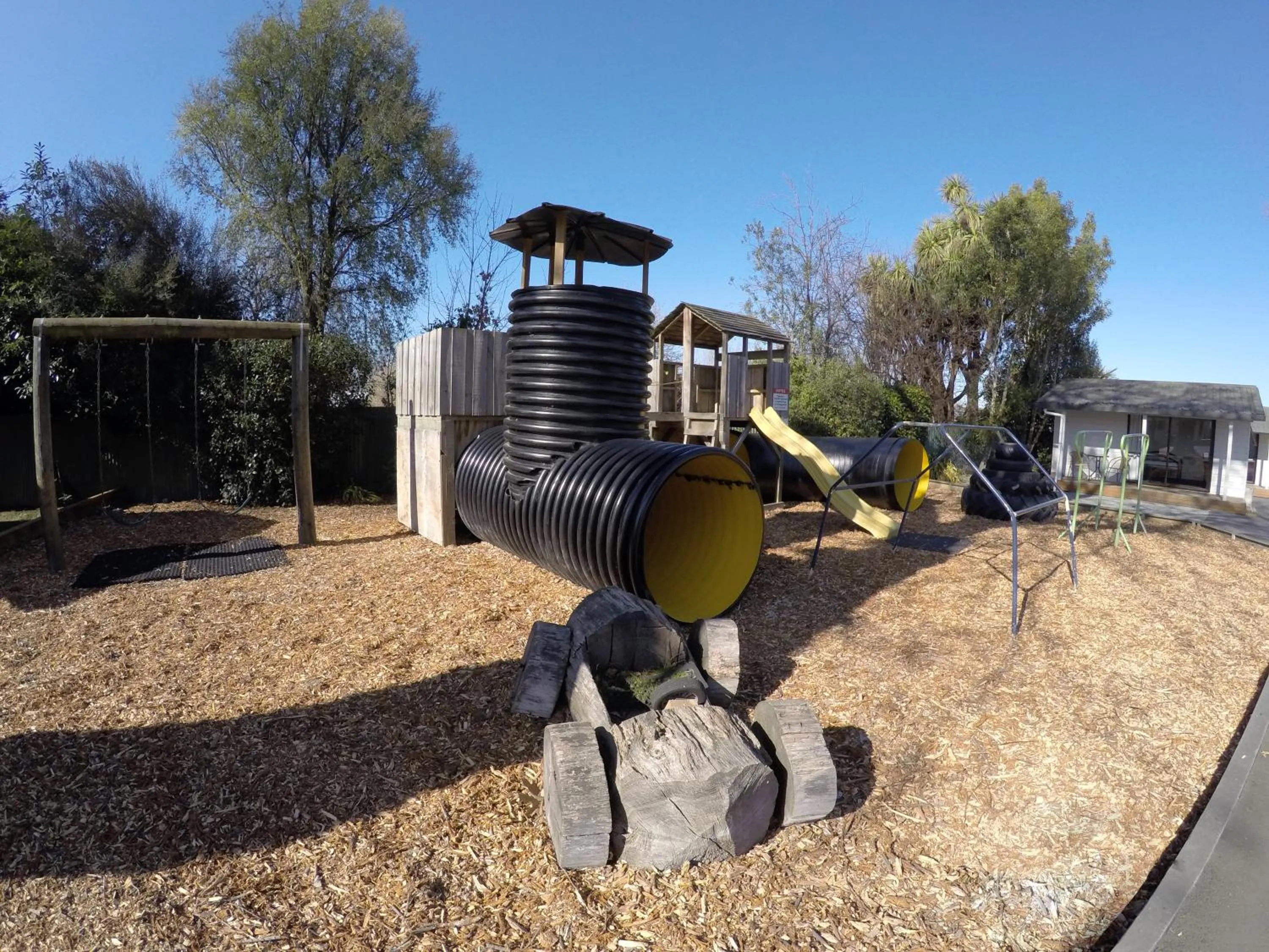 Children play ground in Geraldine TOP 10 Holiday Park