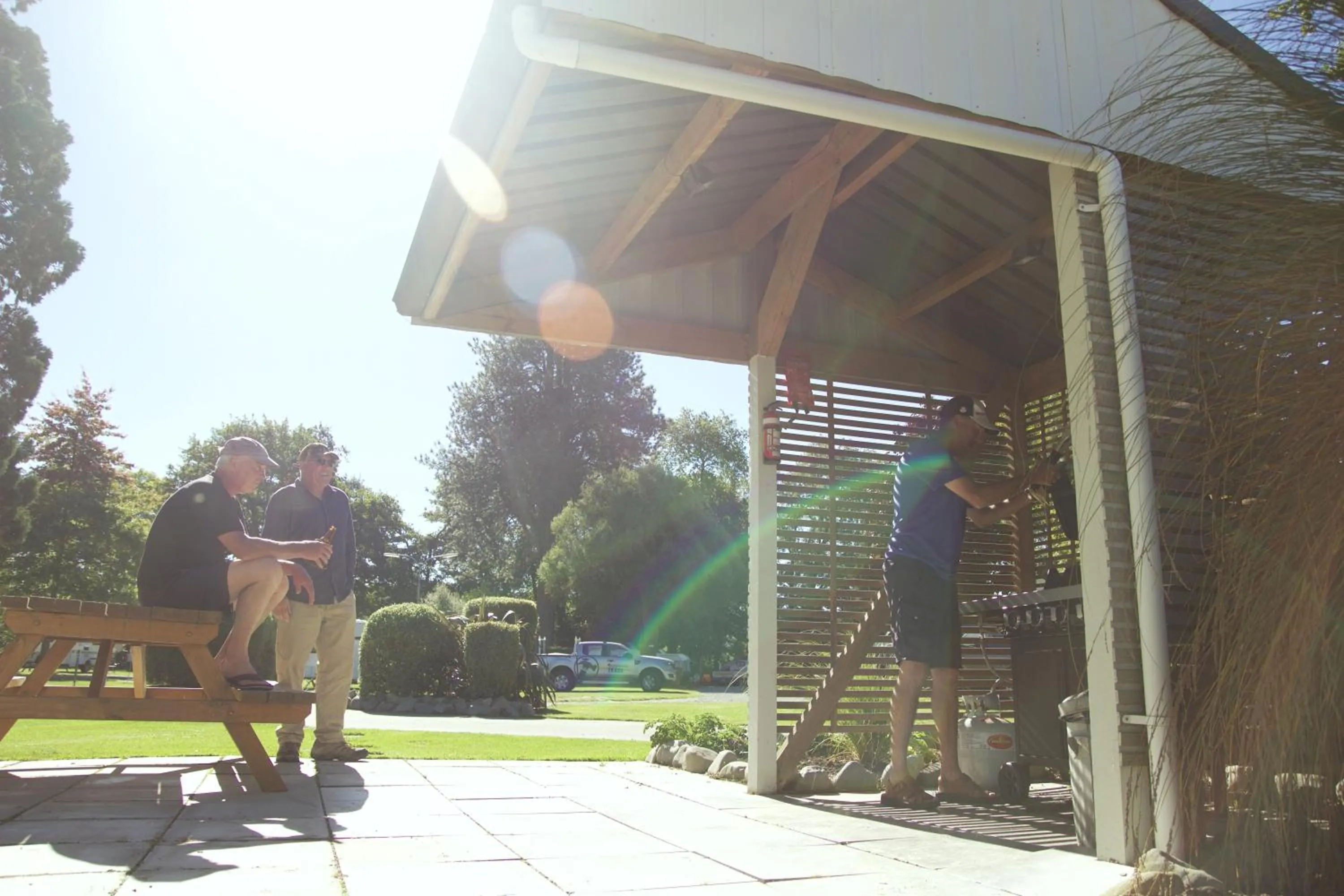 BBQ facilities in Geraldine TOP 10 Holiday Park