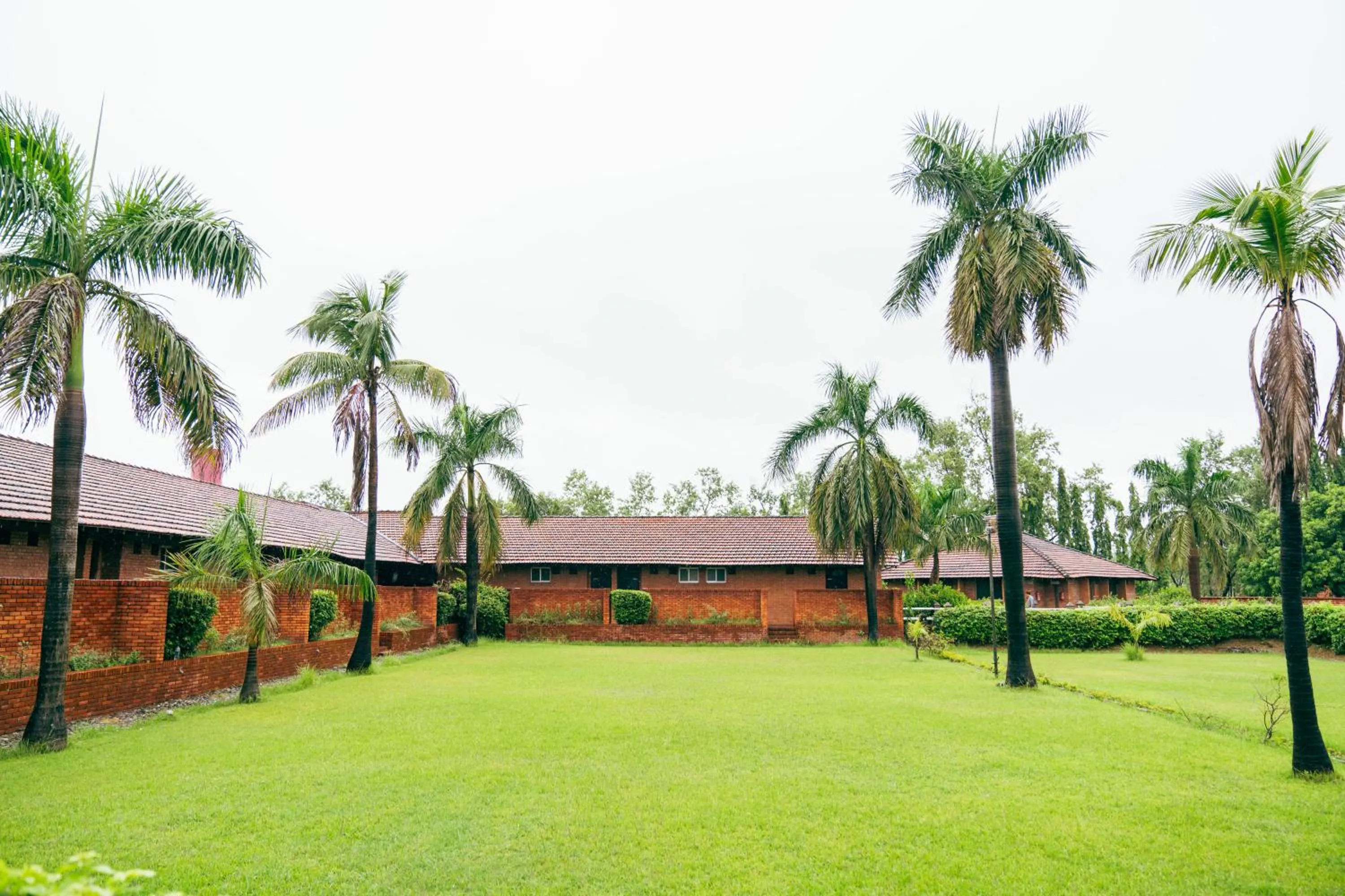Inner courtyard view in Hokke Lumbini
