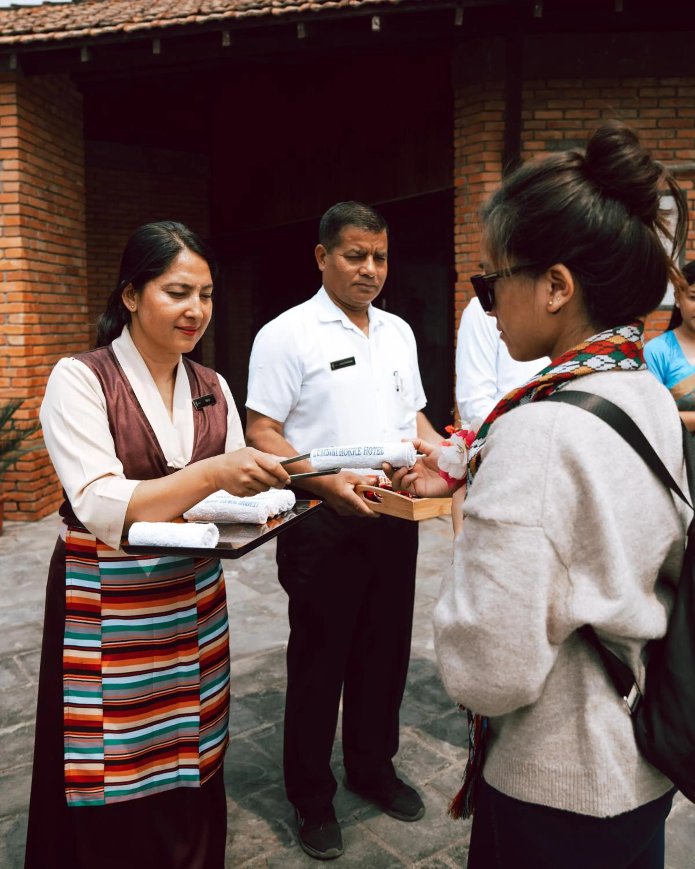 People in Hokke Lumbini
