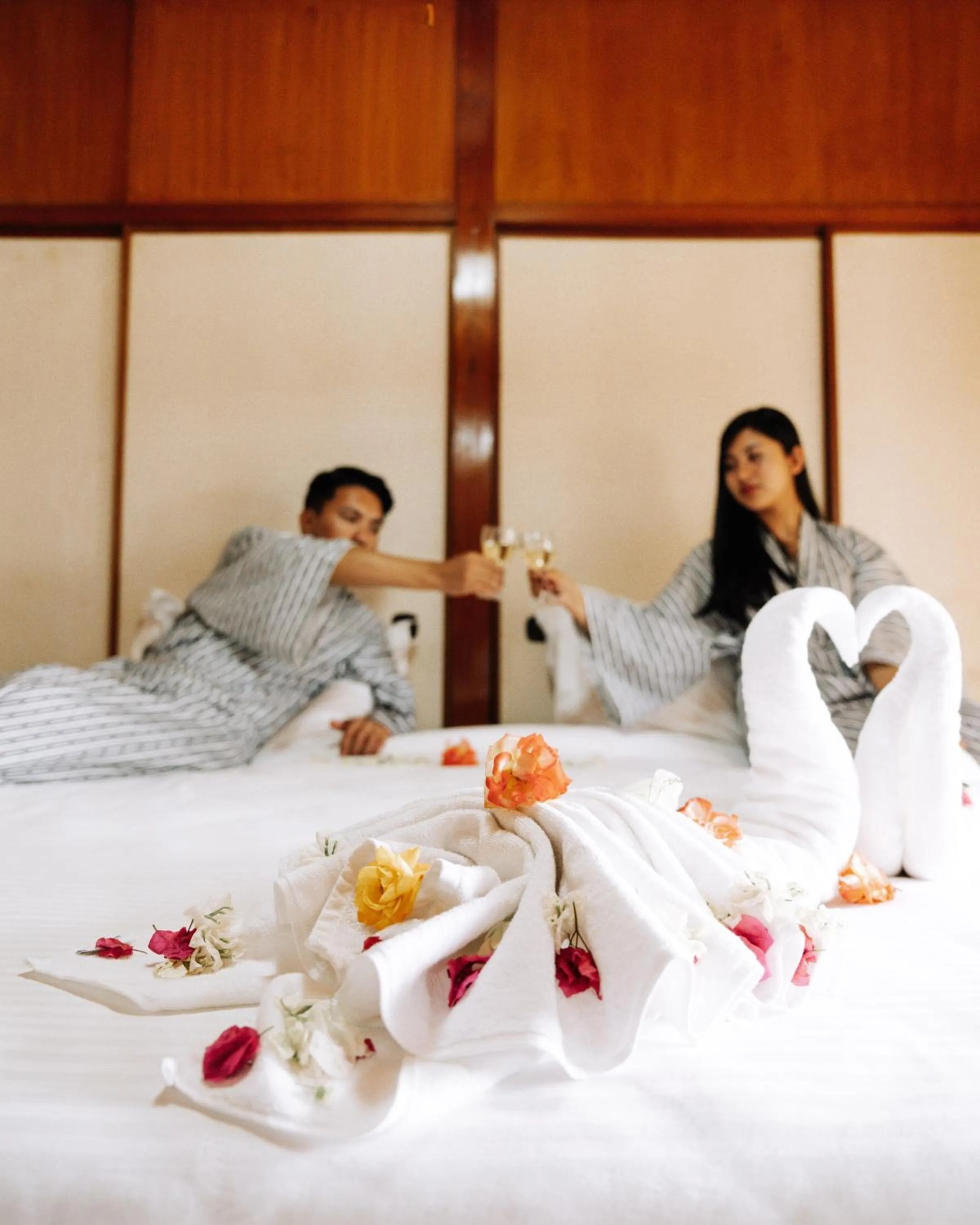 Bed in Hokke Lumbini