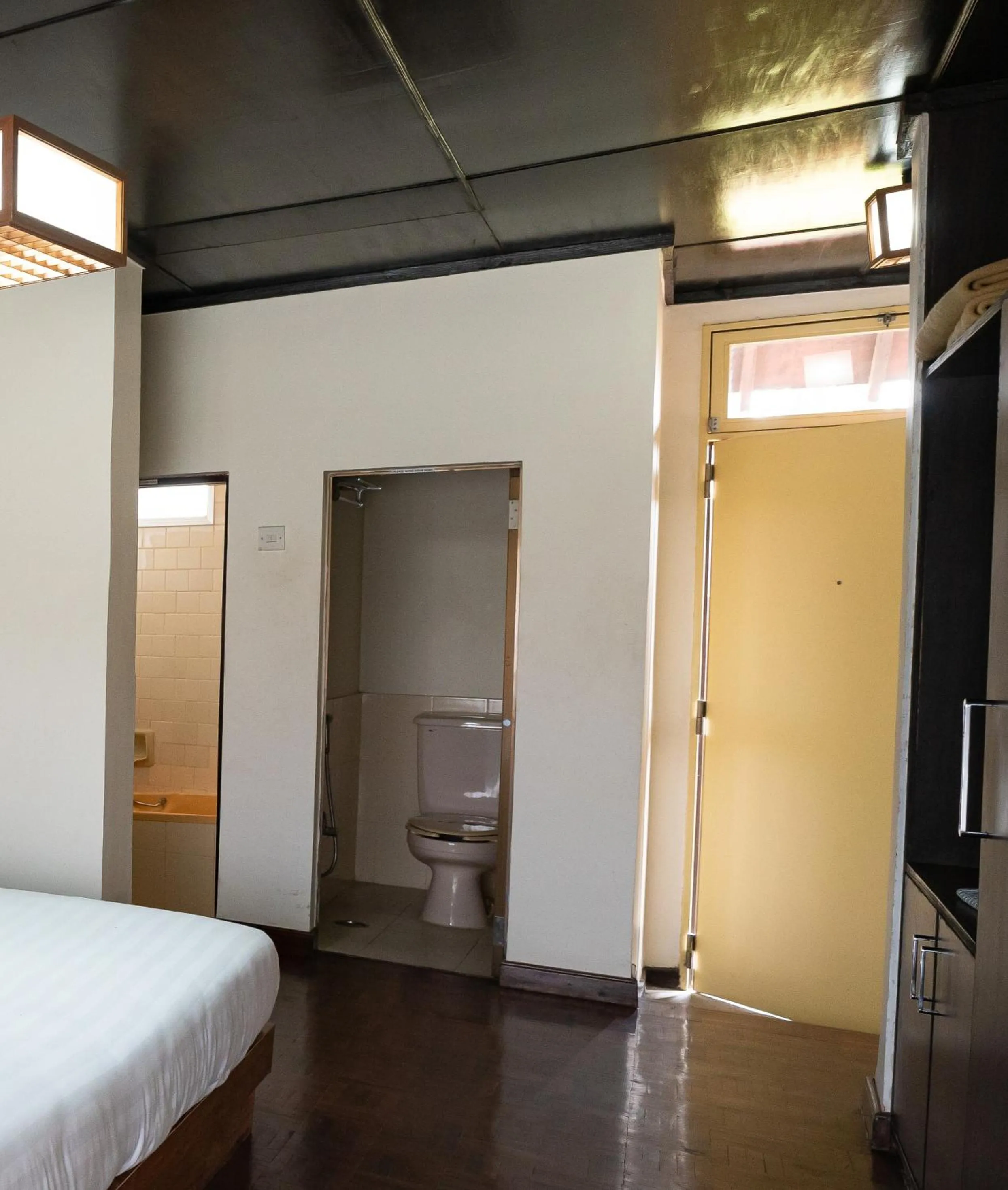 Bathroom, Bed in Hokke Lumbini