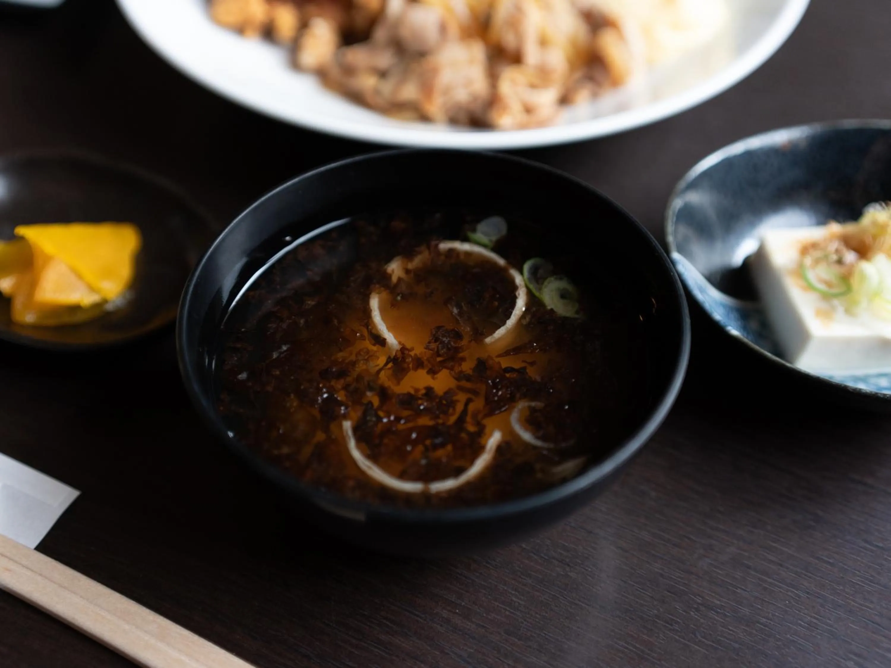 Dinner in Hotel Monzennoyu