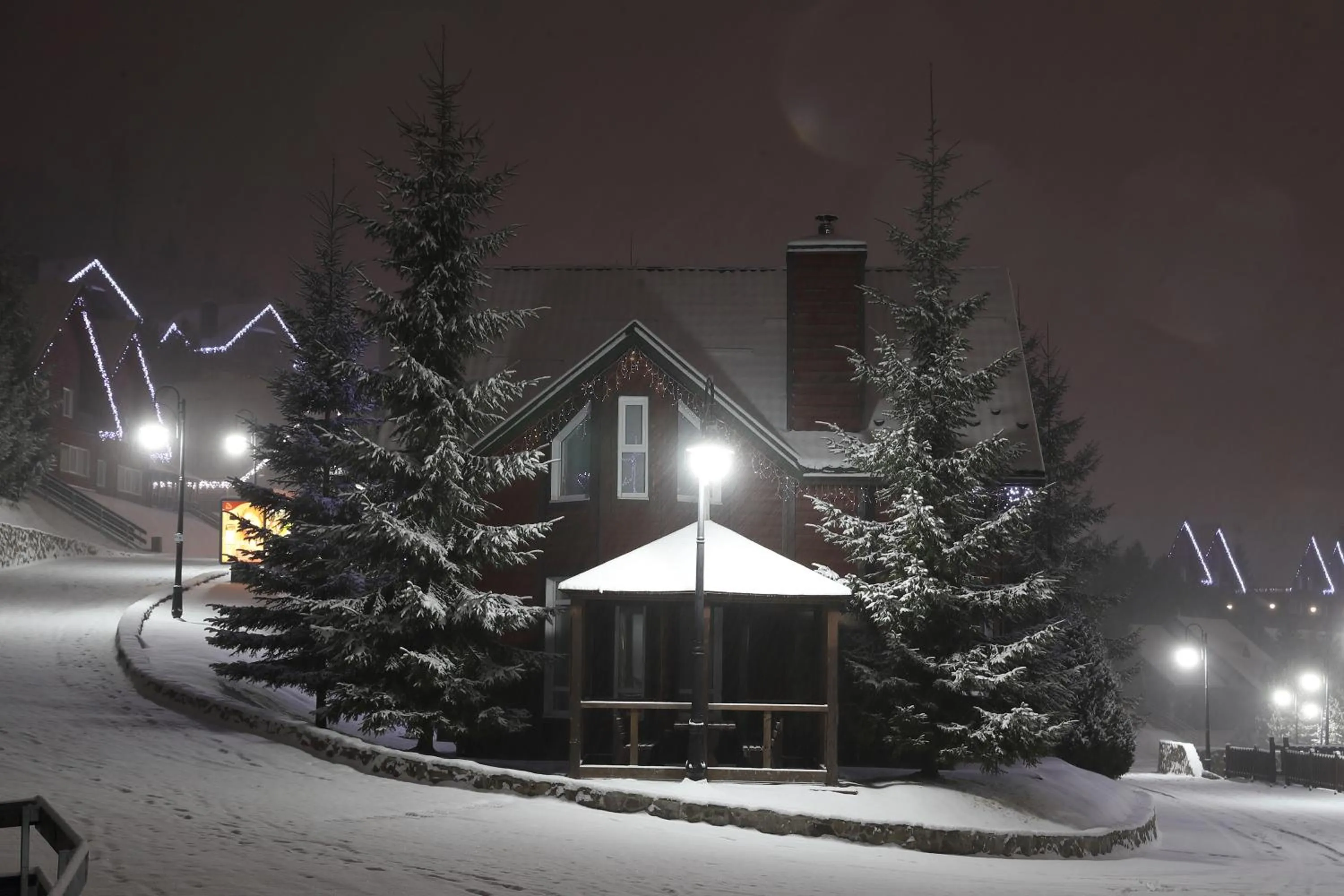 Property building in Bukovel Hotel