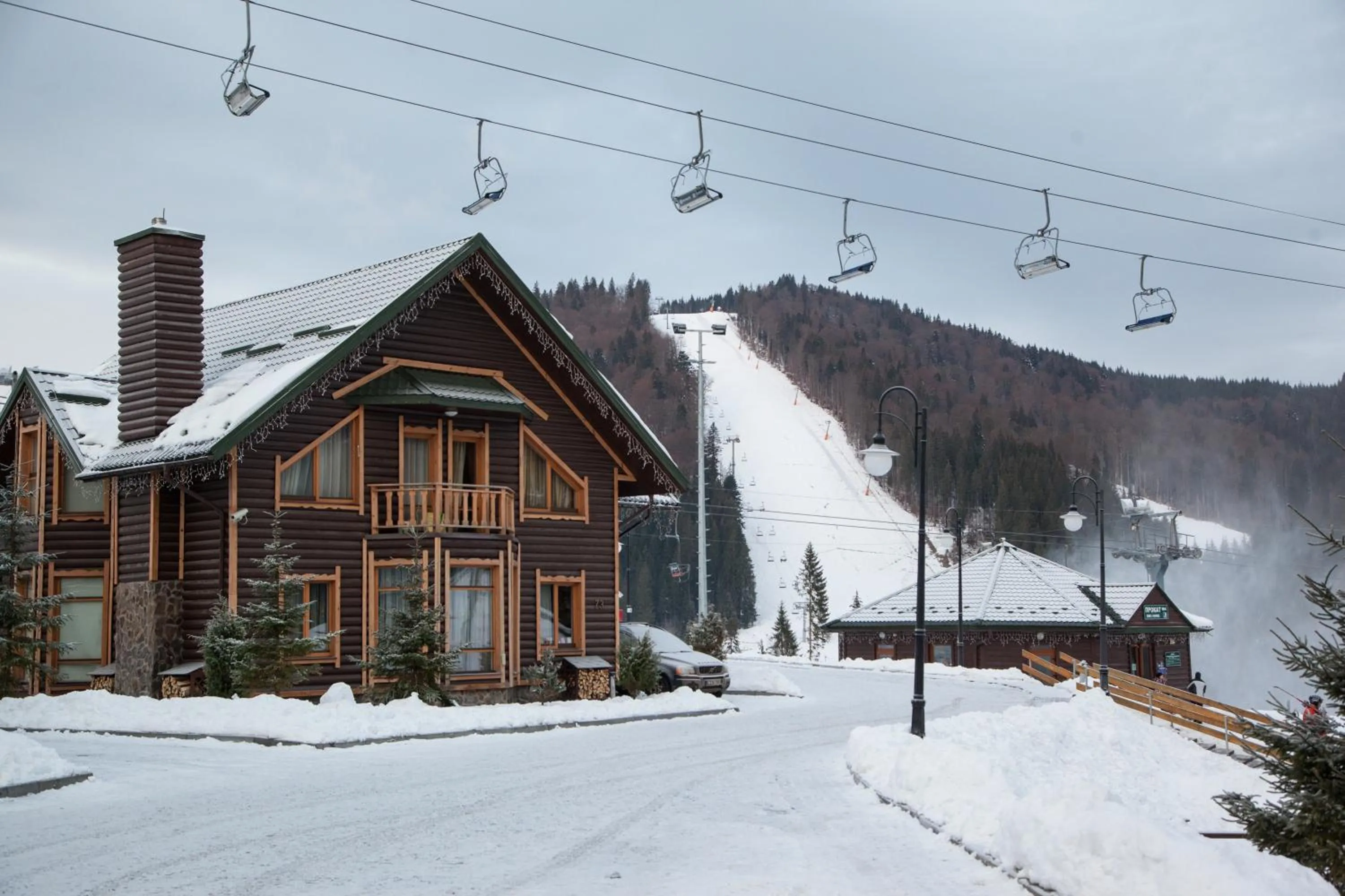 Neighbourhood in Bukovel Hotel