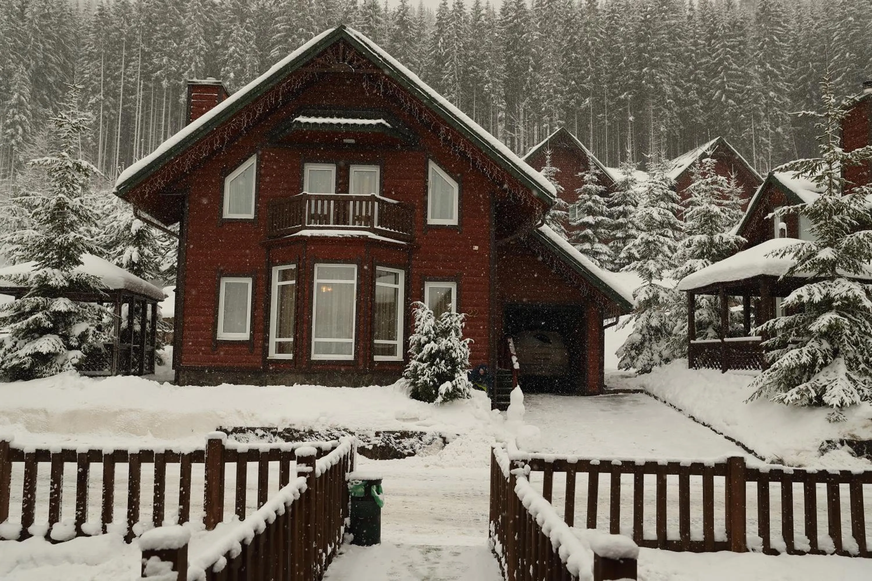 Property building in Bukovel Hotel