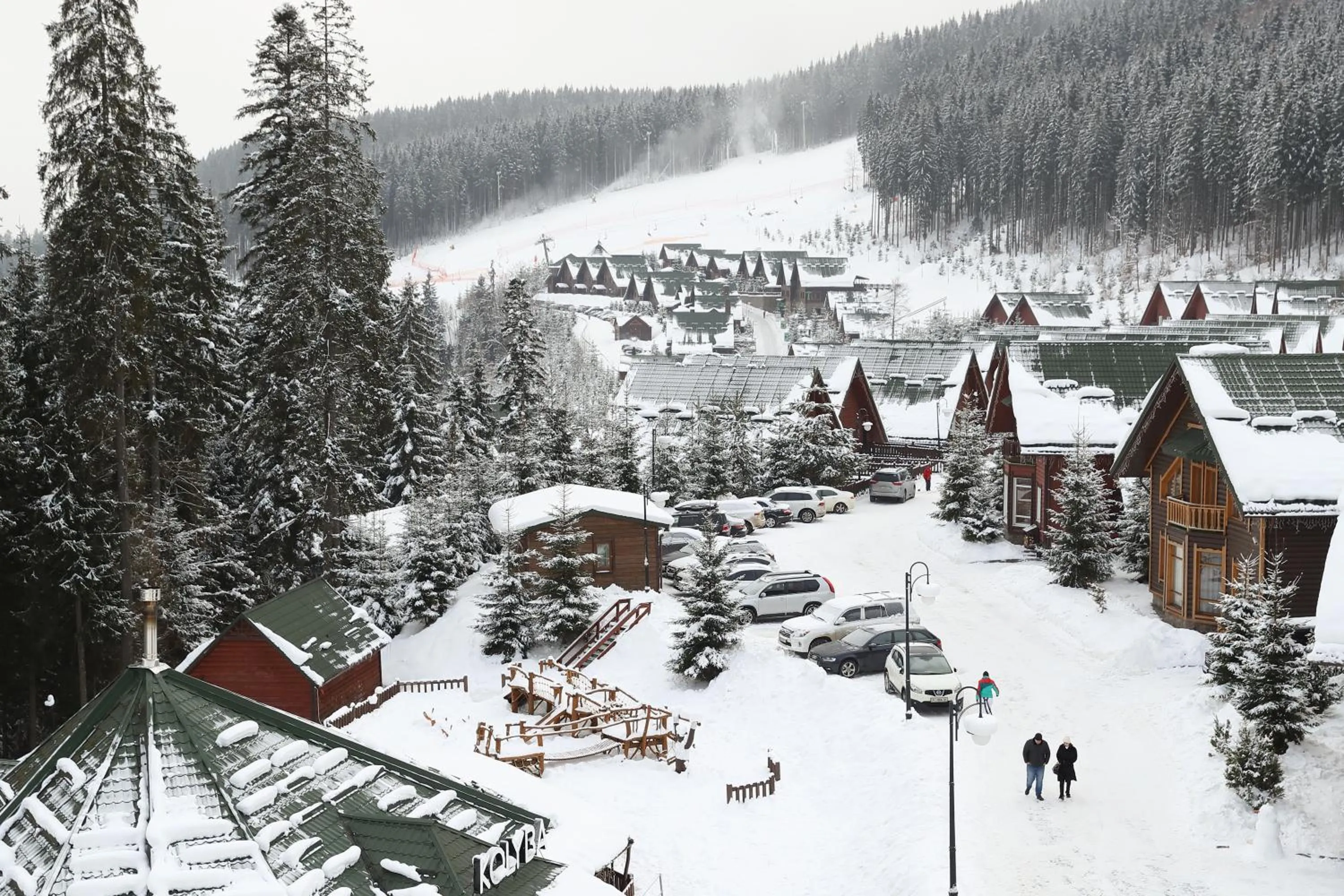 Neighbourhood in Bukovel Hotel