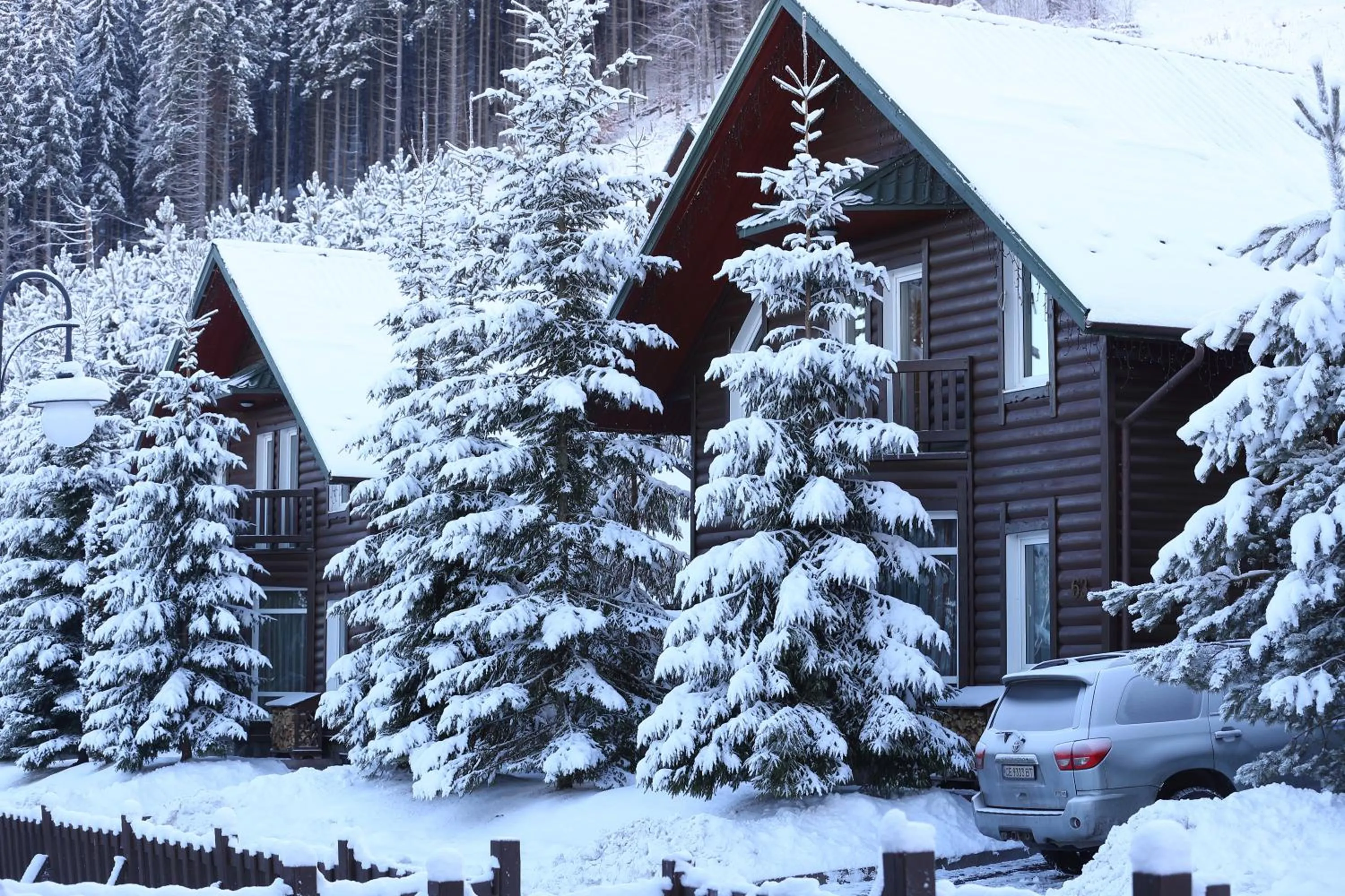 Property building in Bukovel Hotel