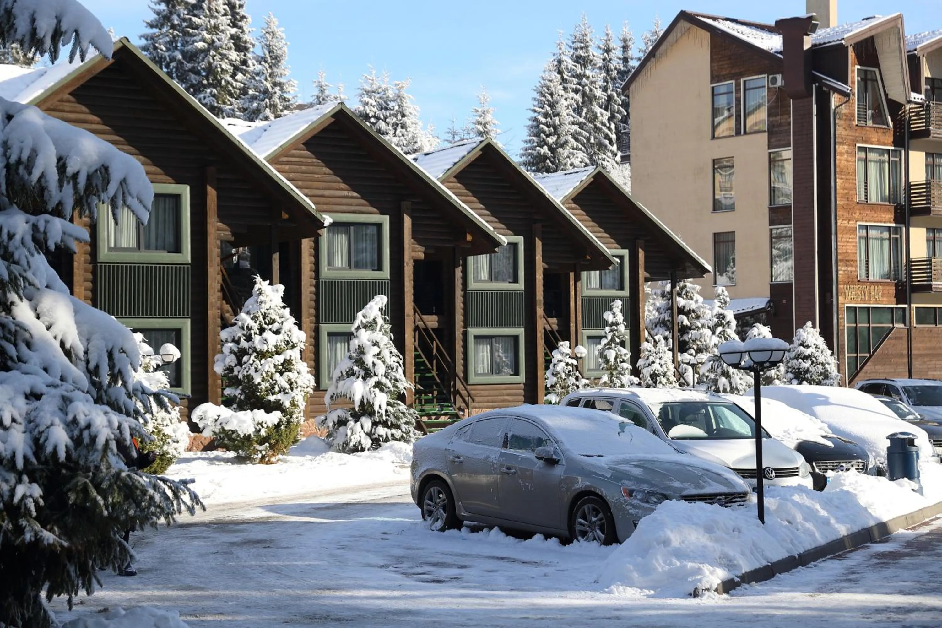 Property building in Bukovel Hotel