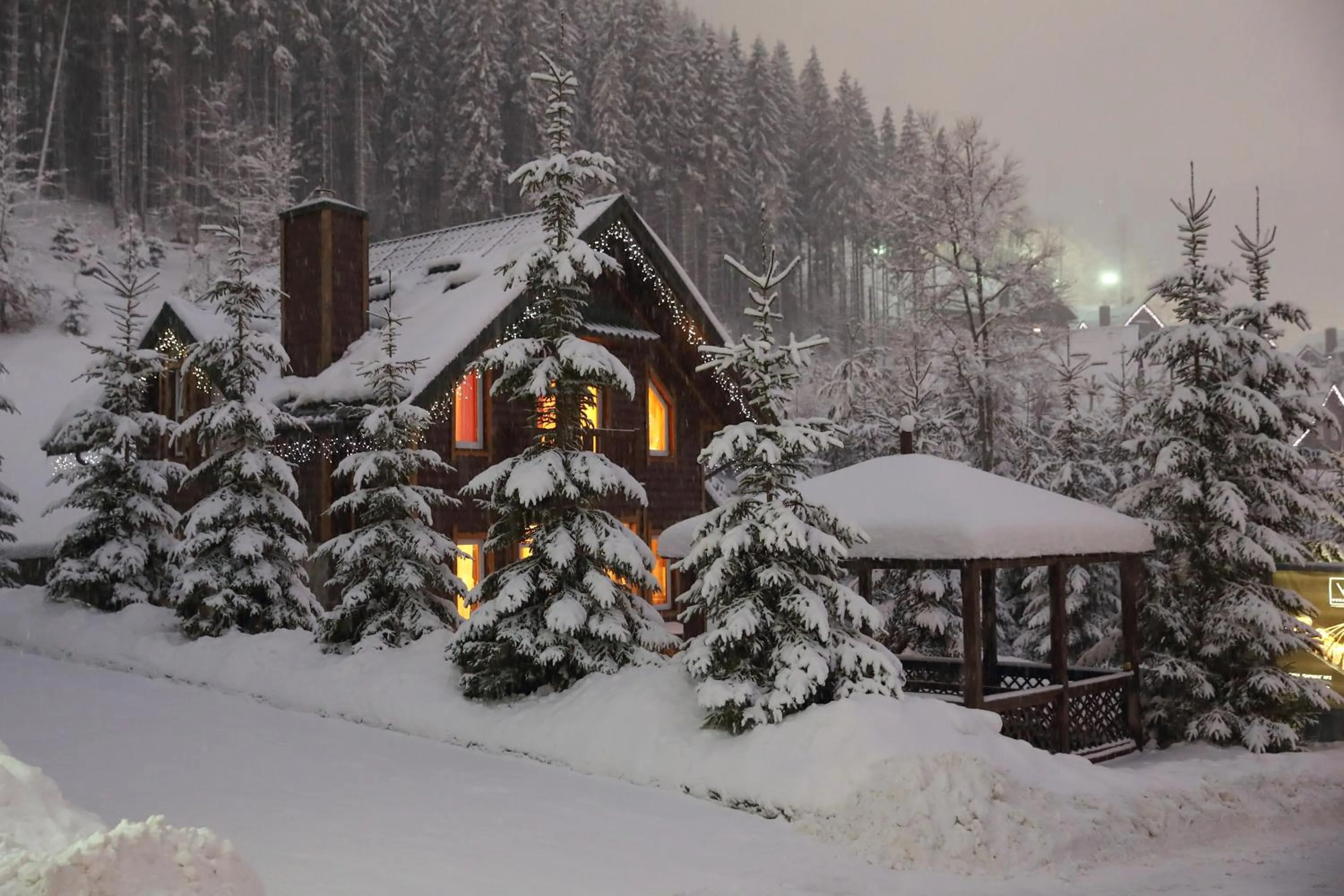 Property building in Bukovel Hotel