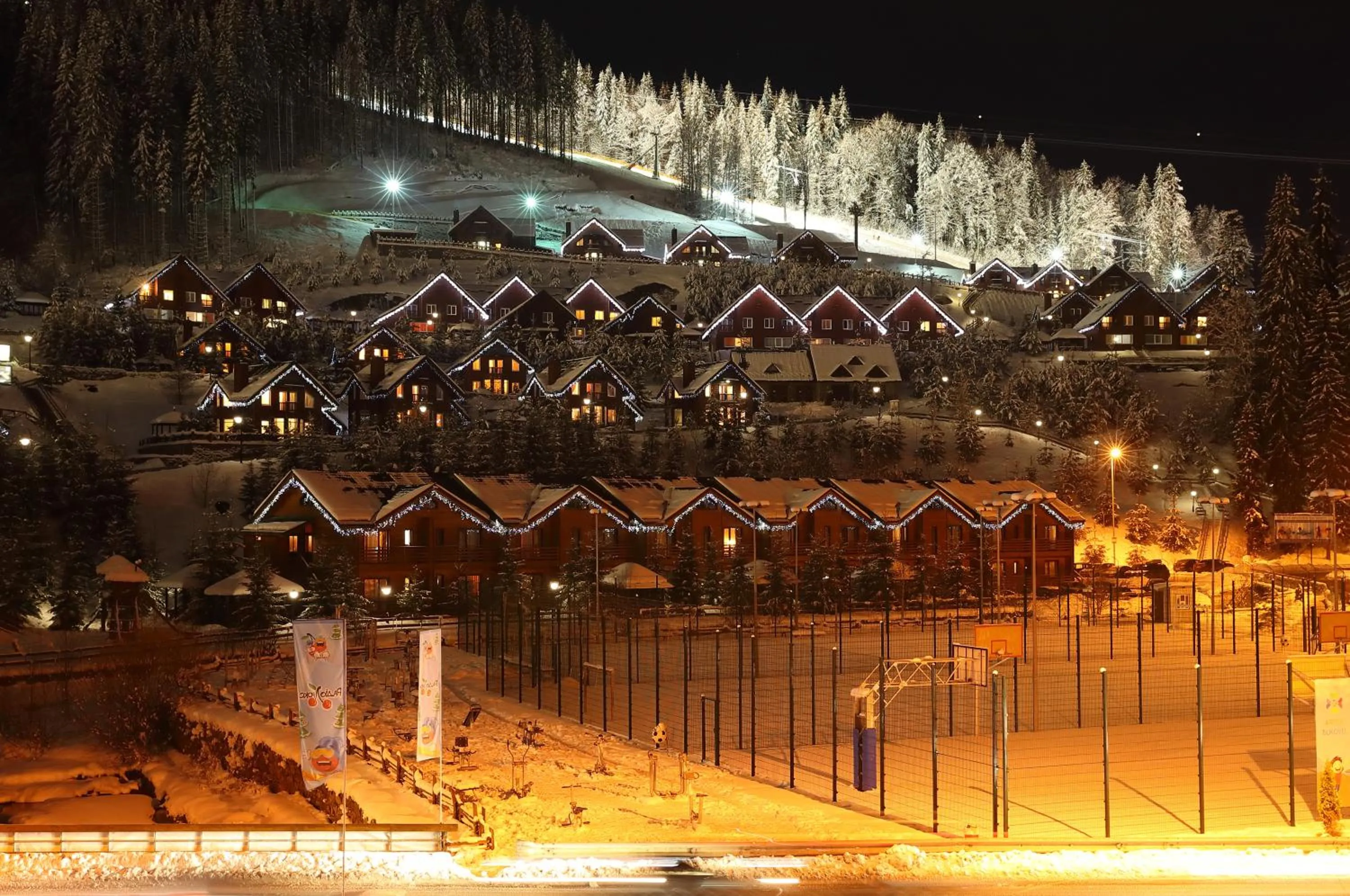 Property building in Bukovel Hotel