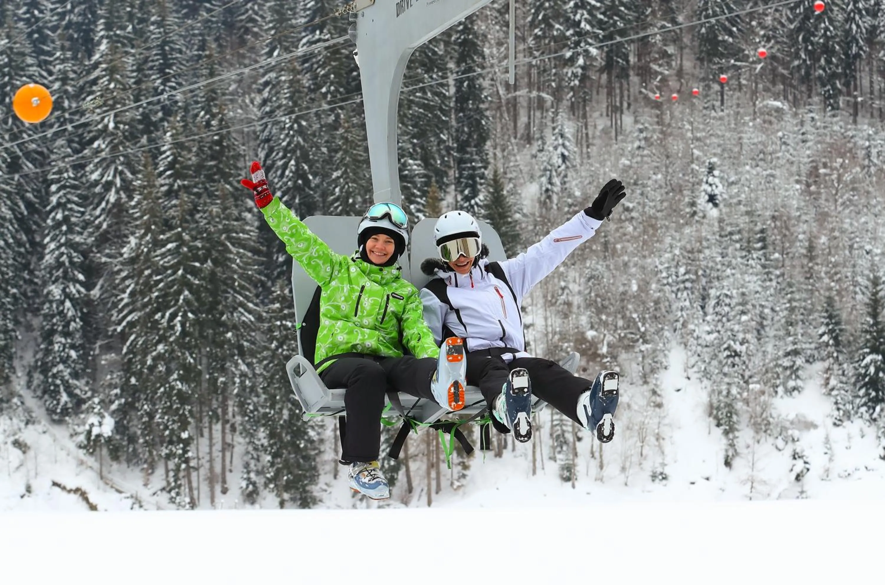 People in Bukovel Hotel