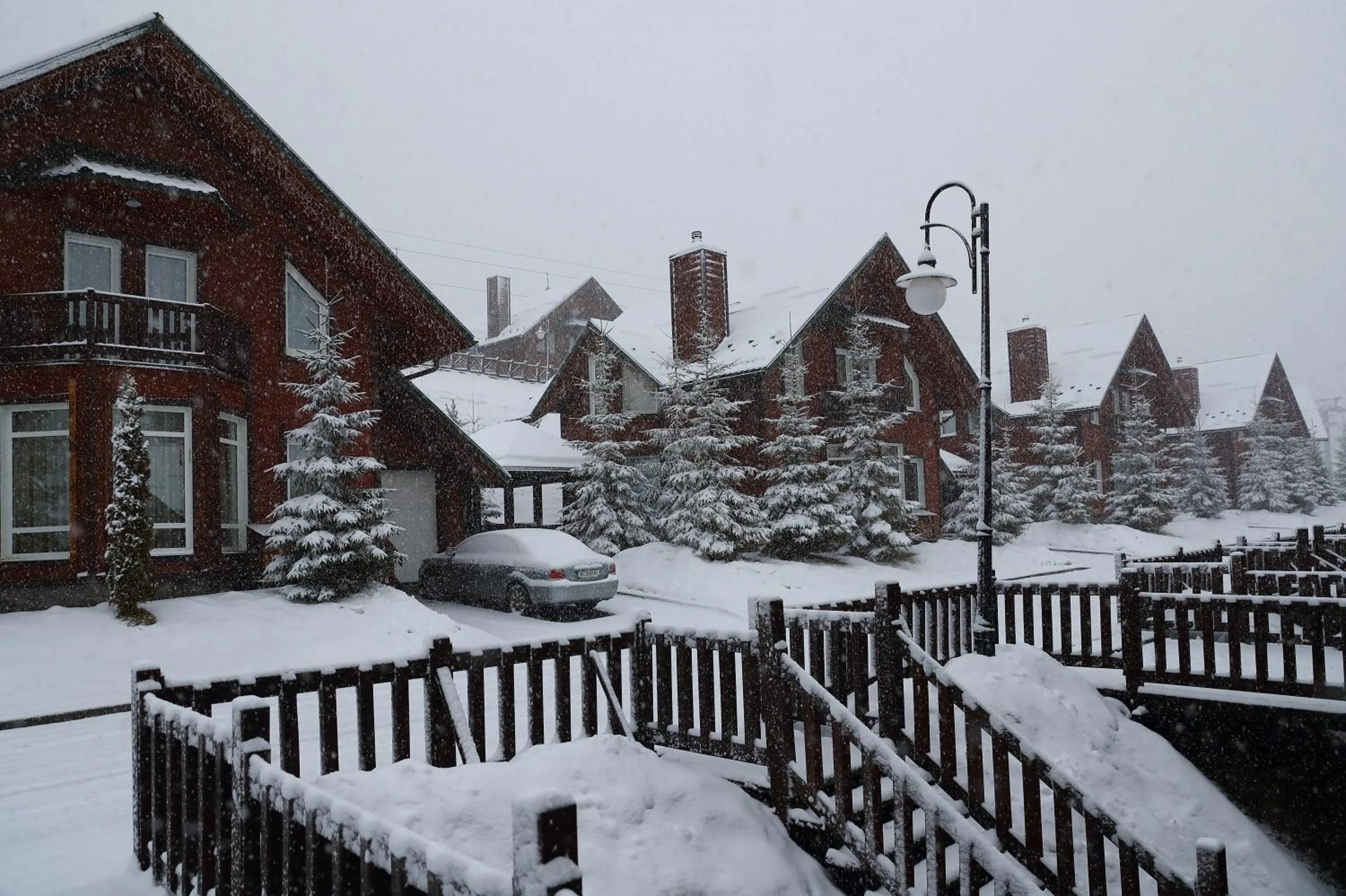 Property building in Bukovel Hotel