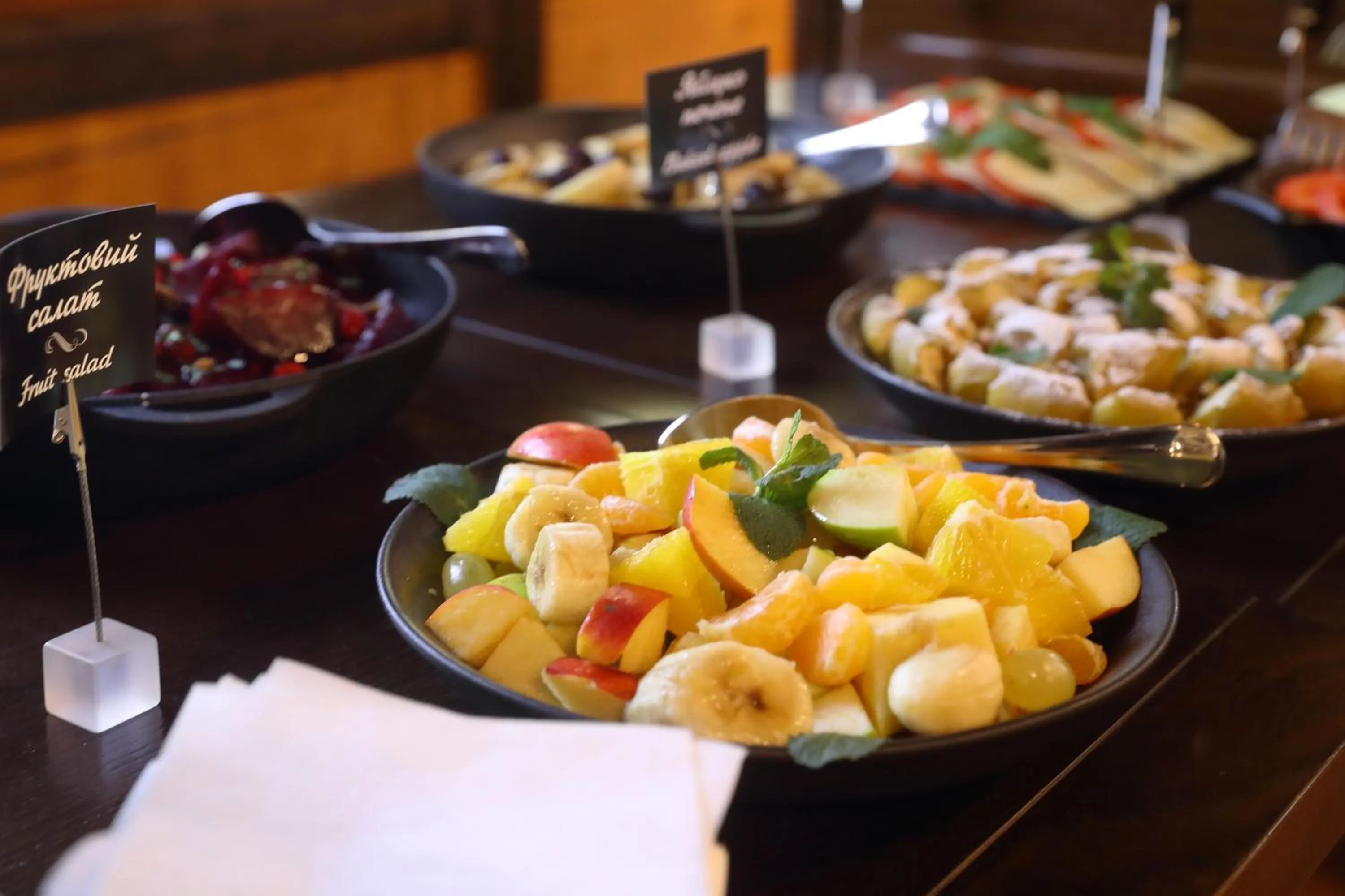 Food and drinks in Bukovel Hotel