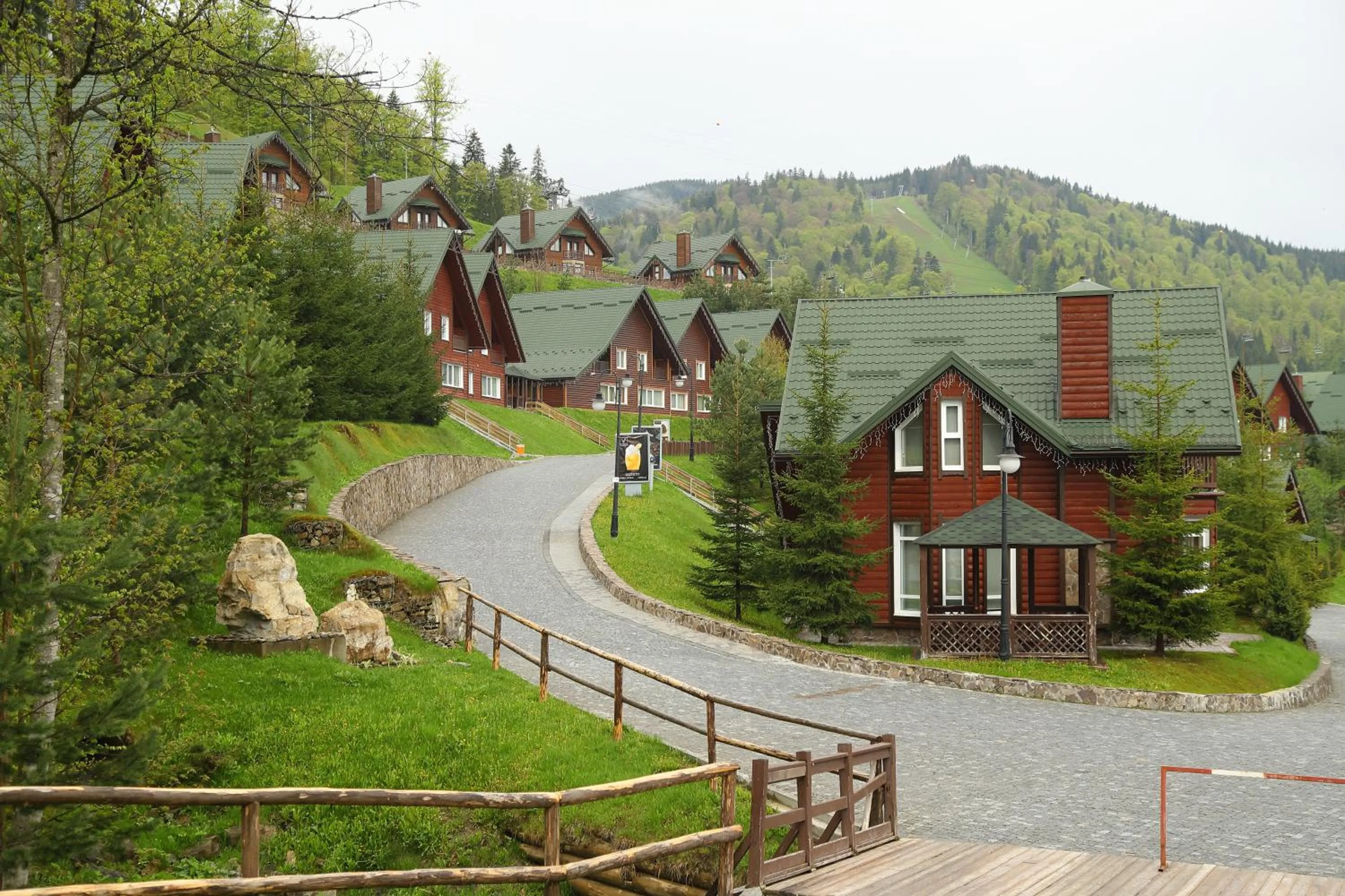 Neighbourhood in Bukovel Hotel