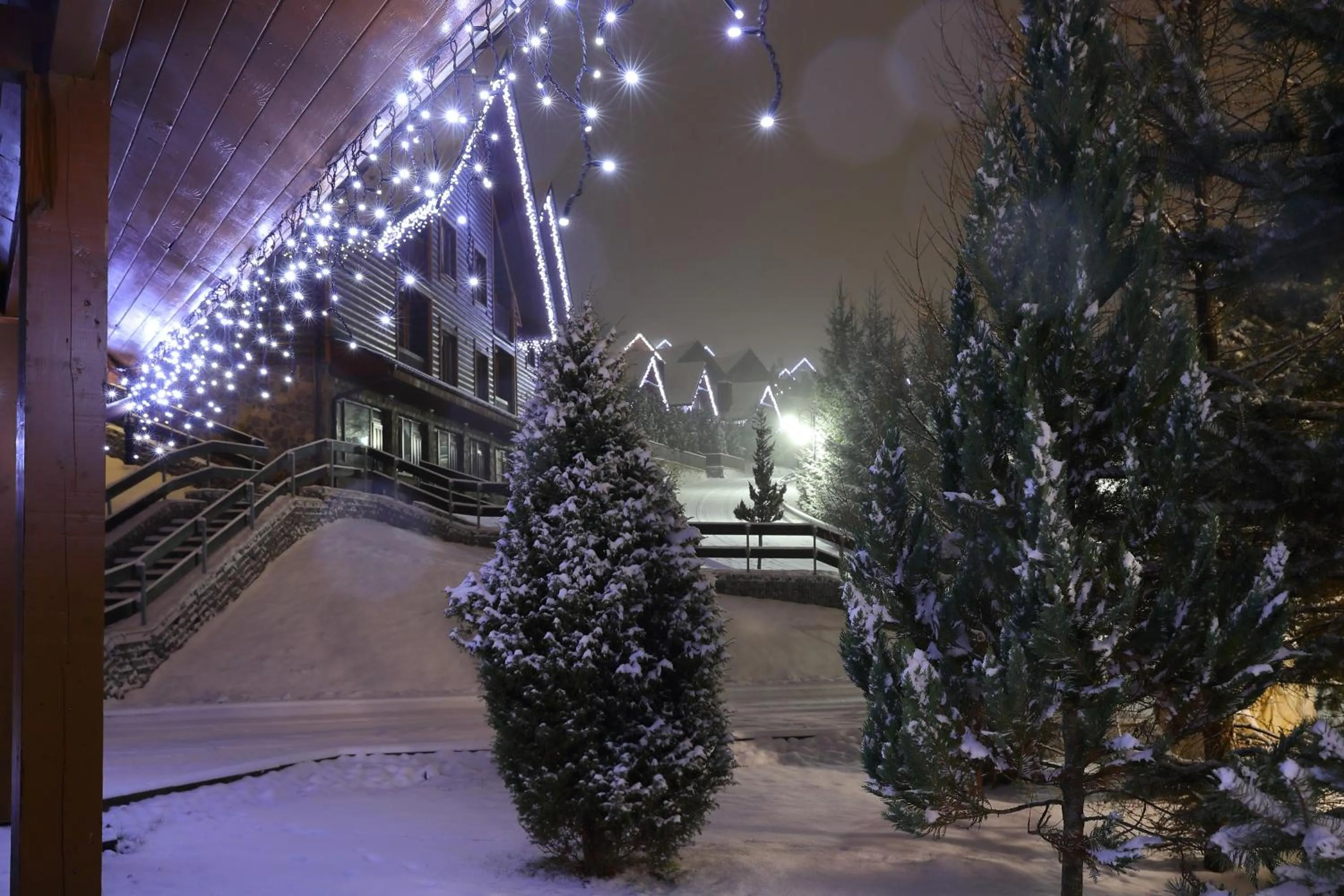 Winter in Bukovel Hotel