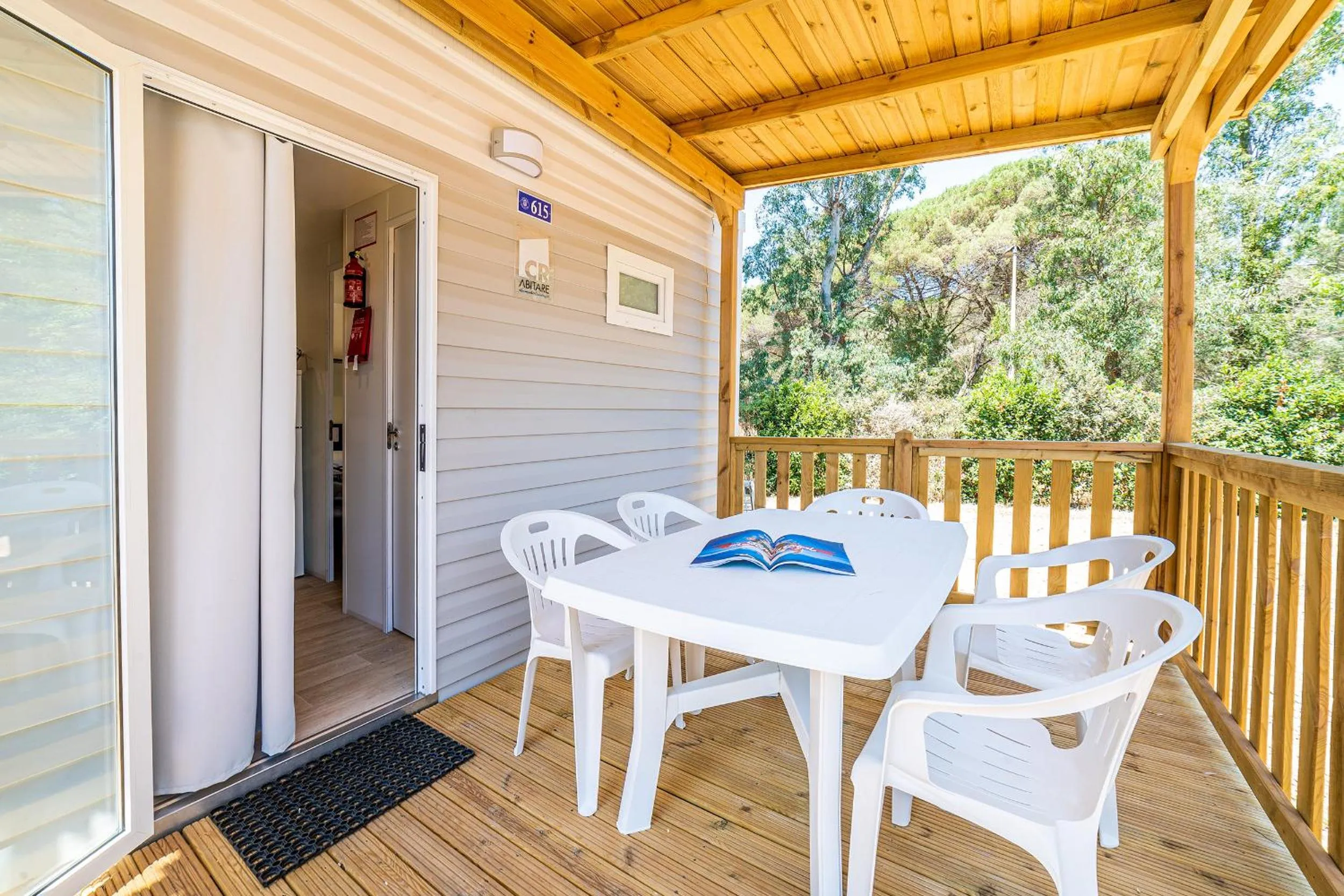 Patio in Camping Village Laguna Blu