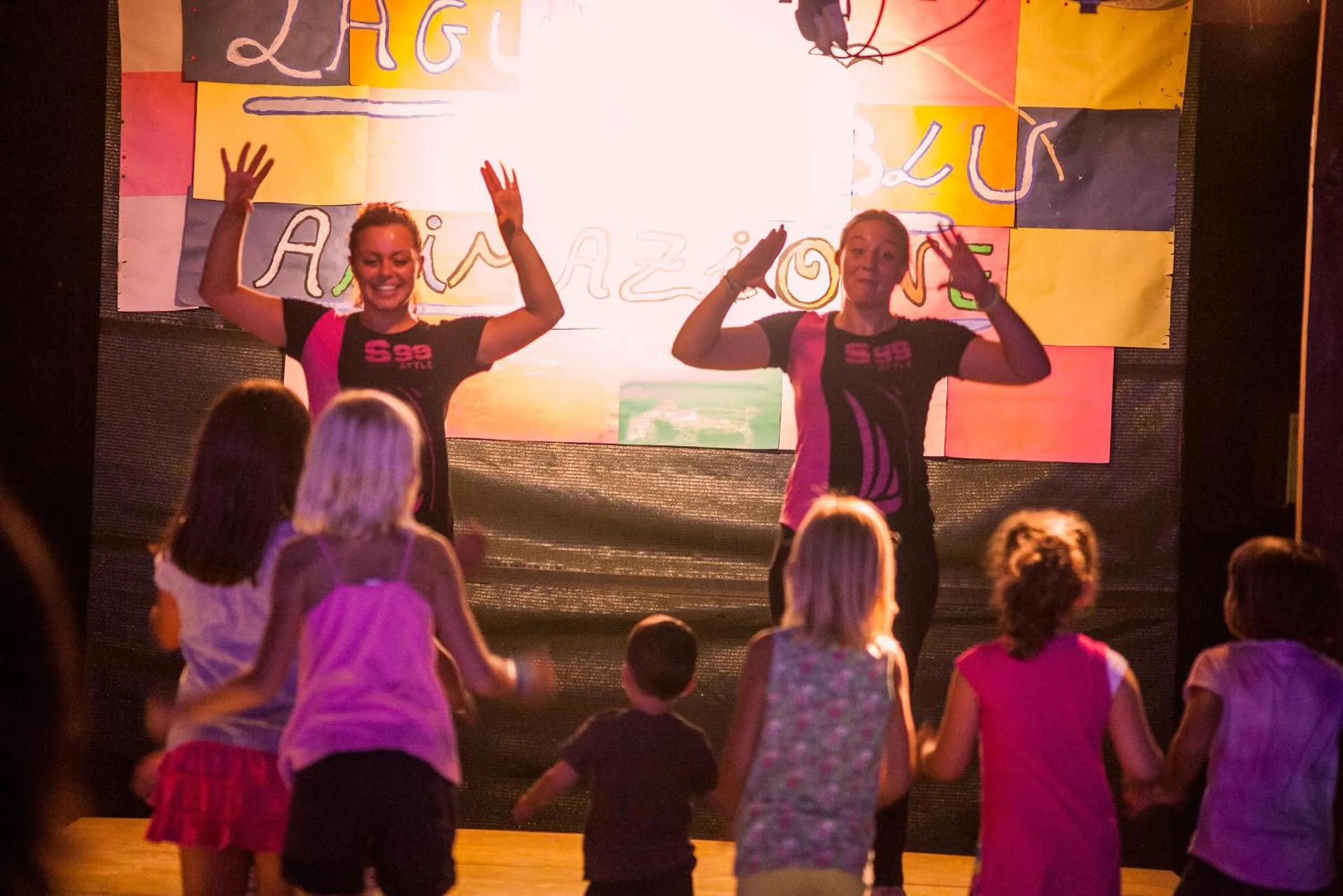 group of guests in Camping Village Laguna Blu