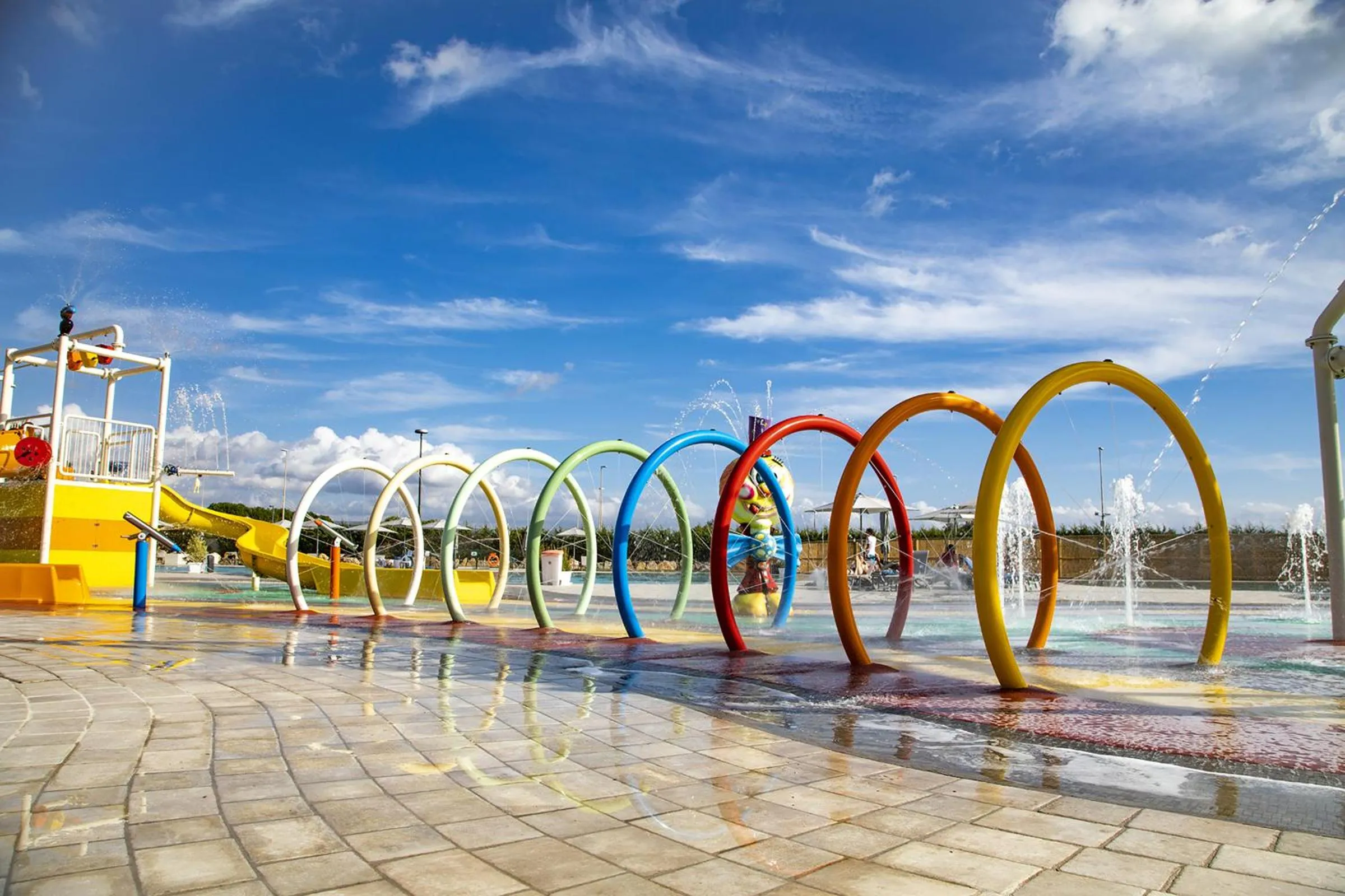 Aqua park in Camping Village Laguna Blu