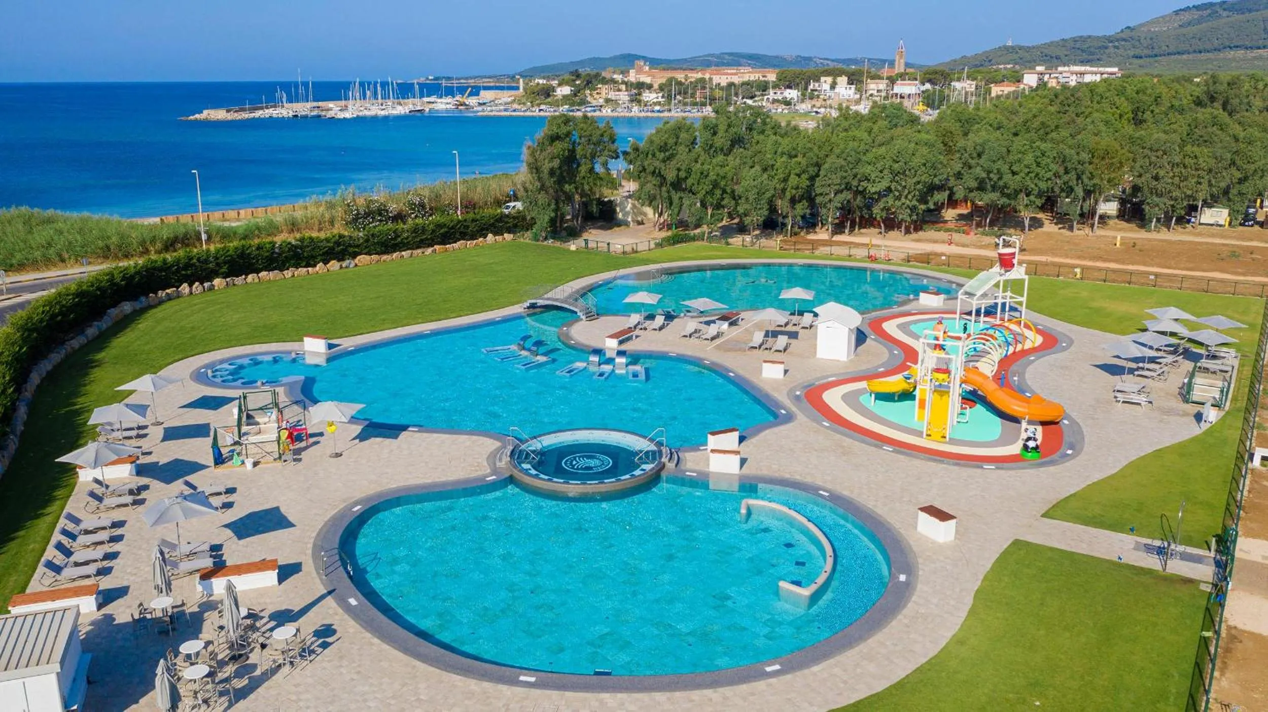 Aqua park in Camping Village Laguna Blu
