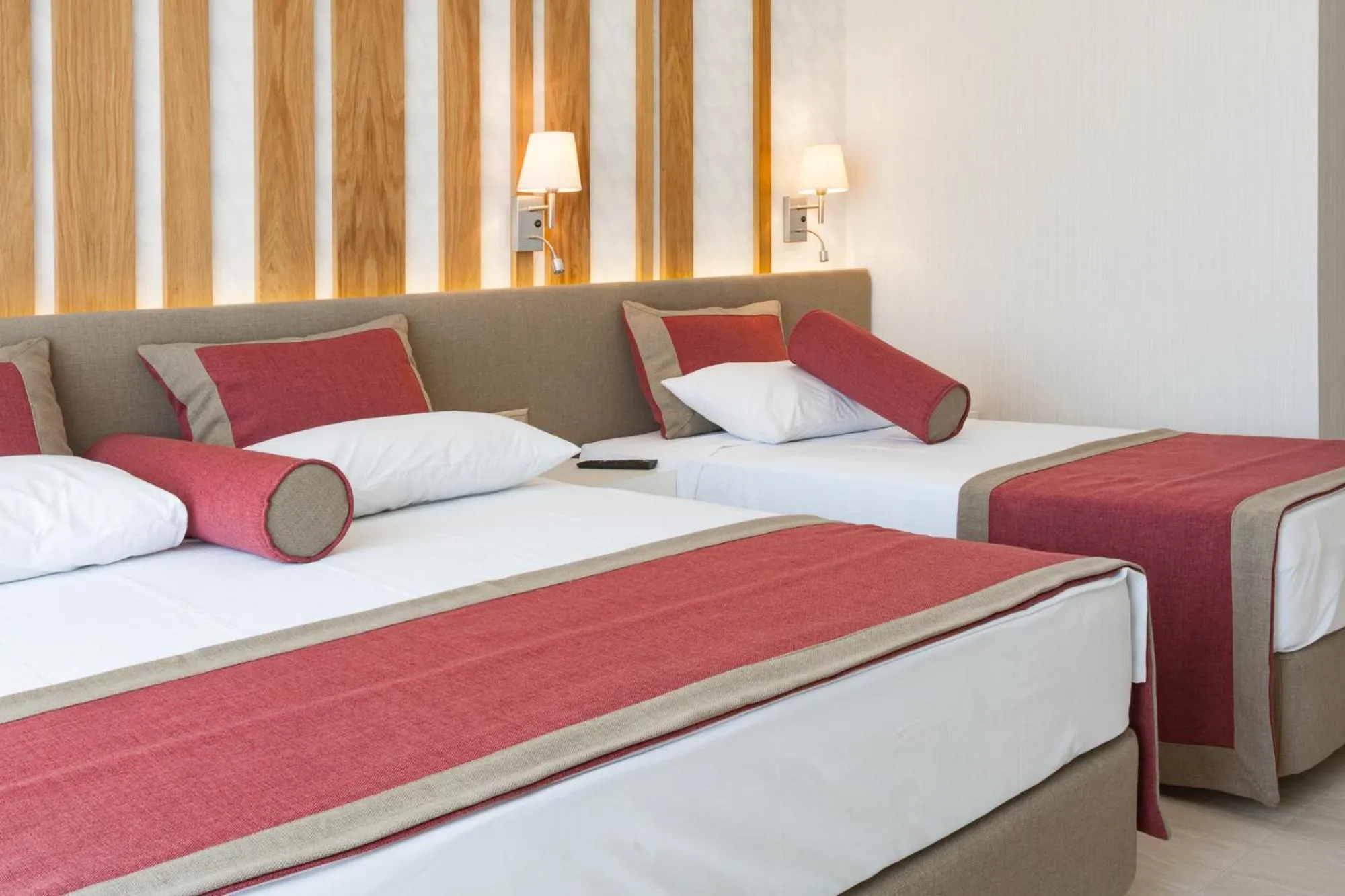 Bed in Graf Victor Hotel