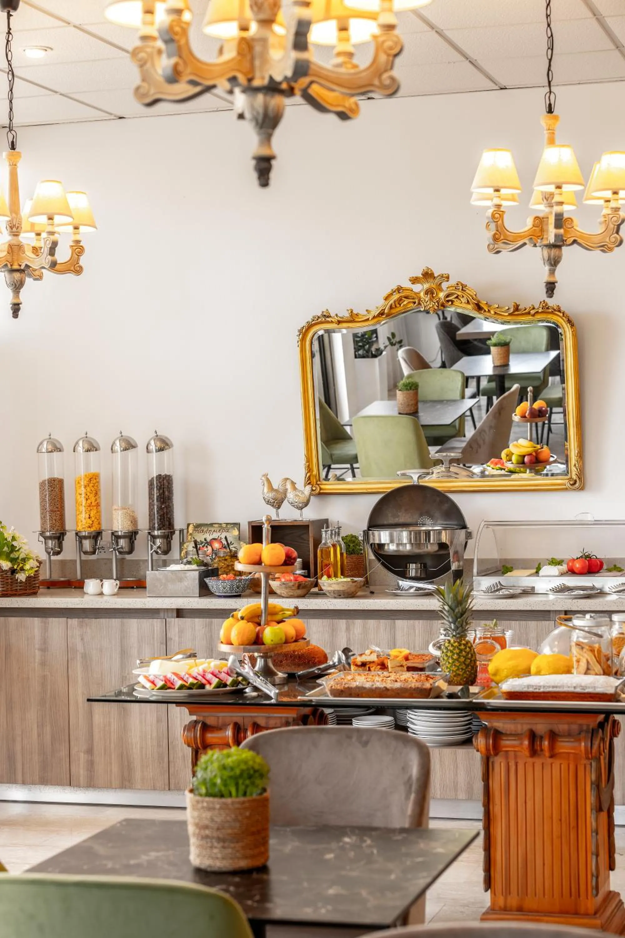 Breakfast in Stephanos Hotel Apartments