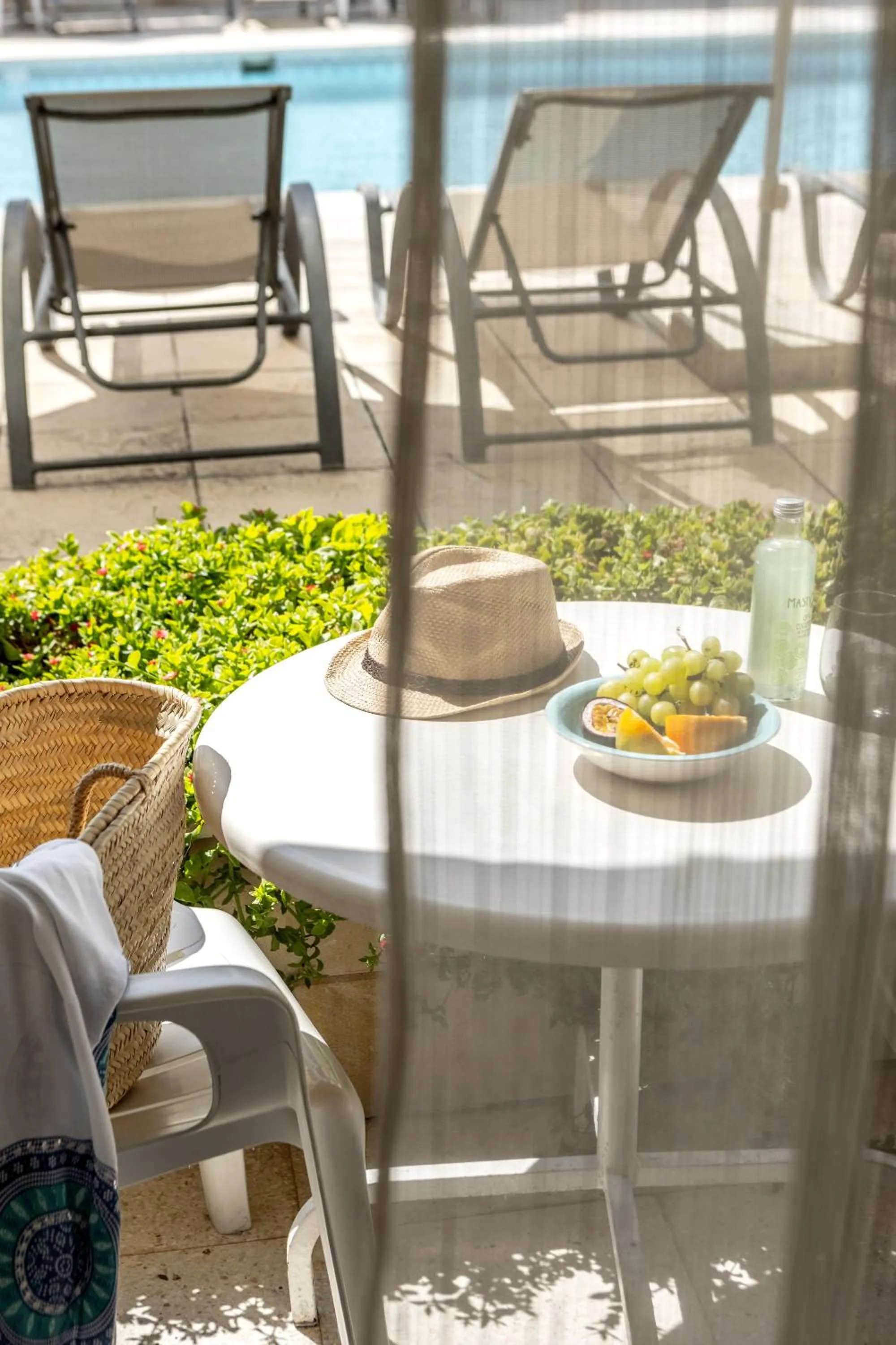 Balcony/Terrace in Stephanos Hotel Apartments
