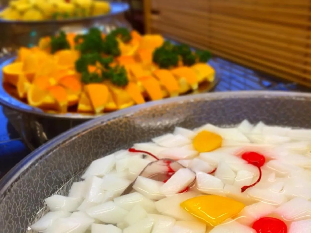 Buffet breakfast in Itoen Hotel Iizakakanouya