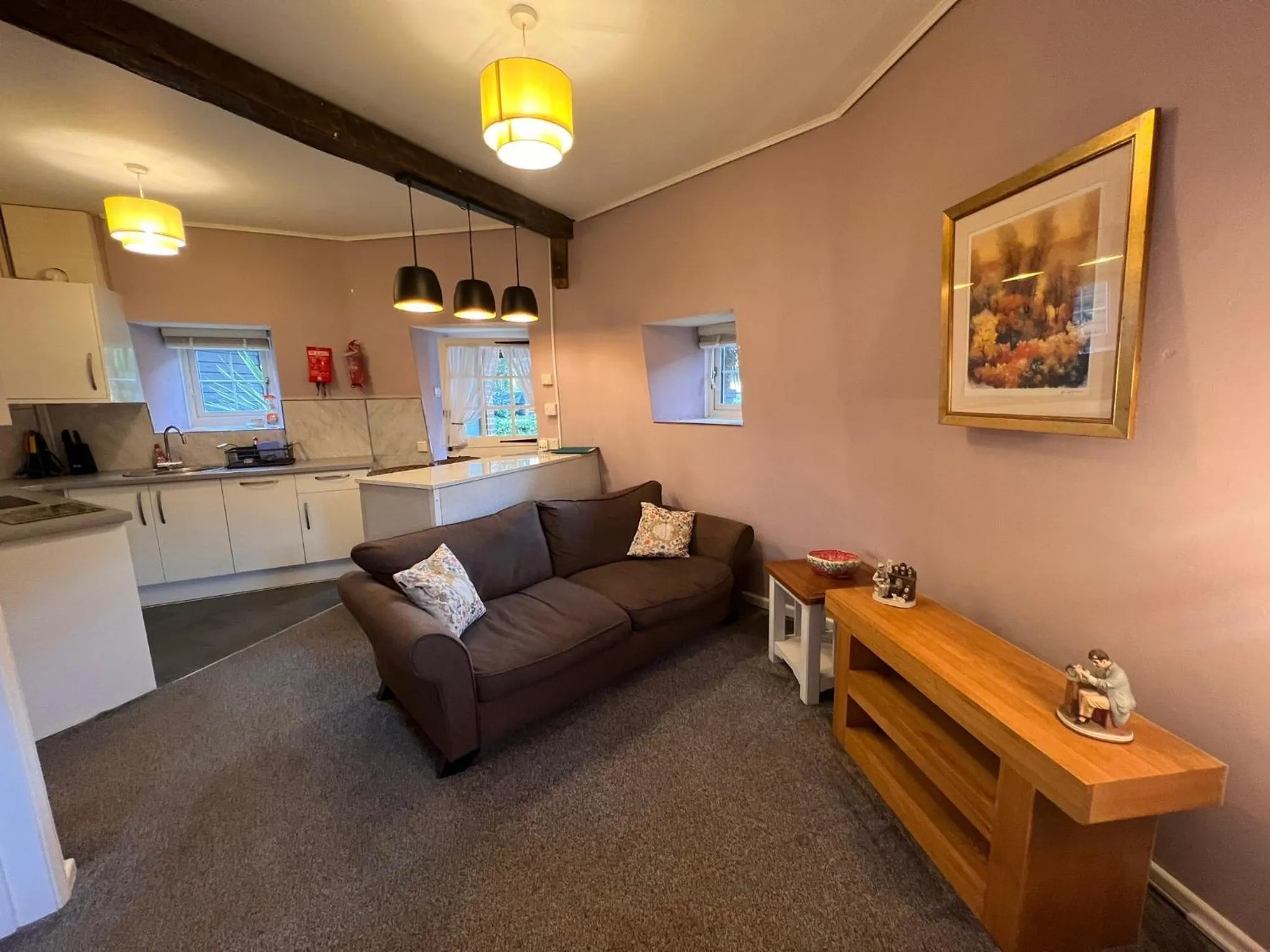 Lounge or bar in Hunston Mill Self Catering Dog Stay For Free