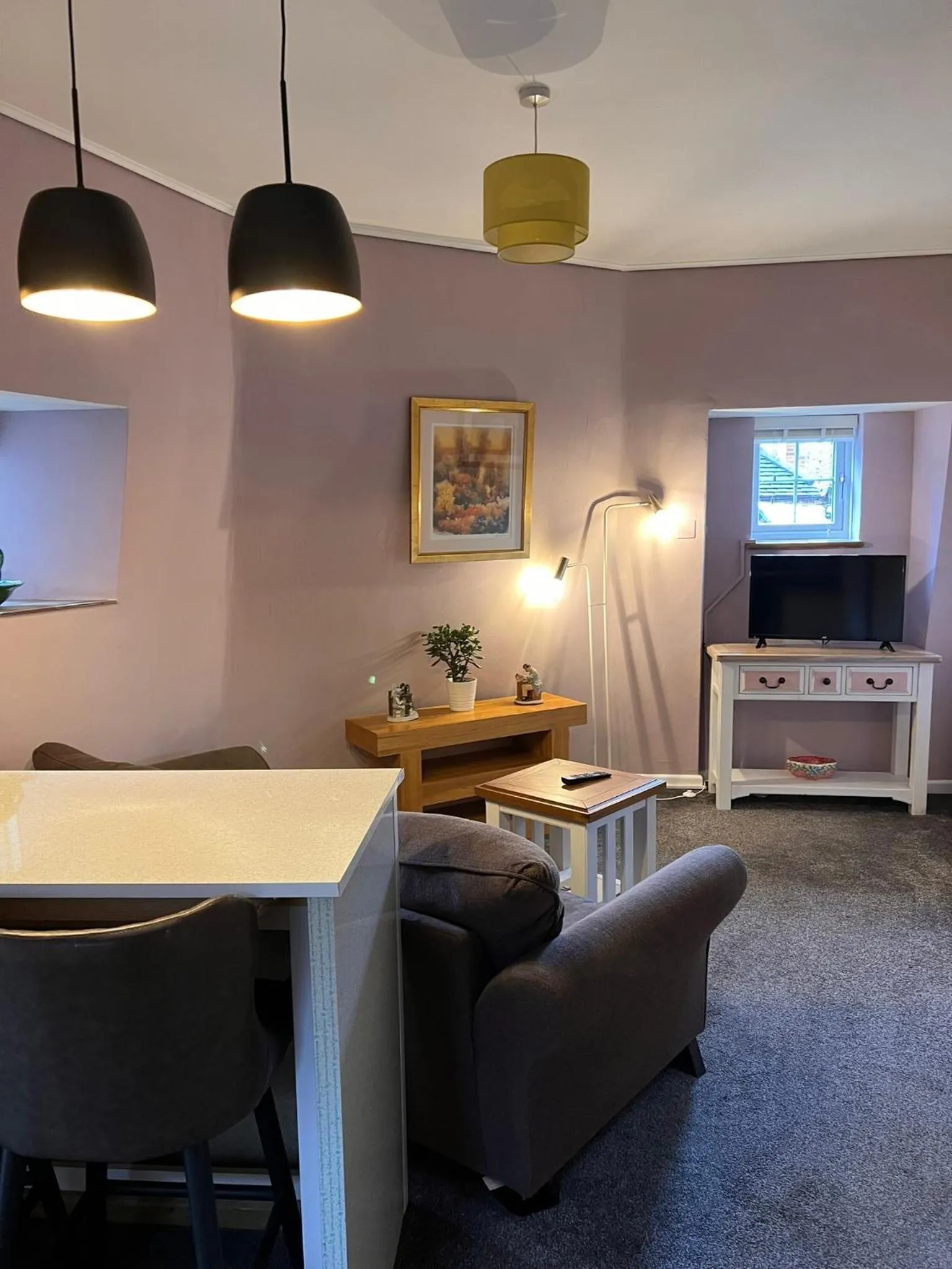 Living room in Hunston Mill Self Catering Dog Stay For Free