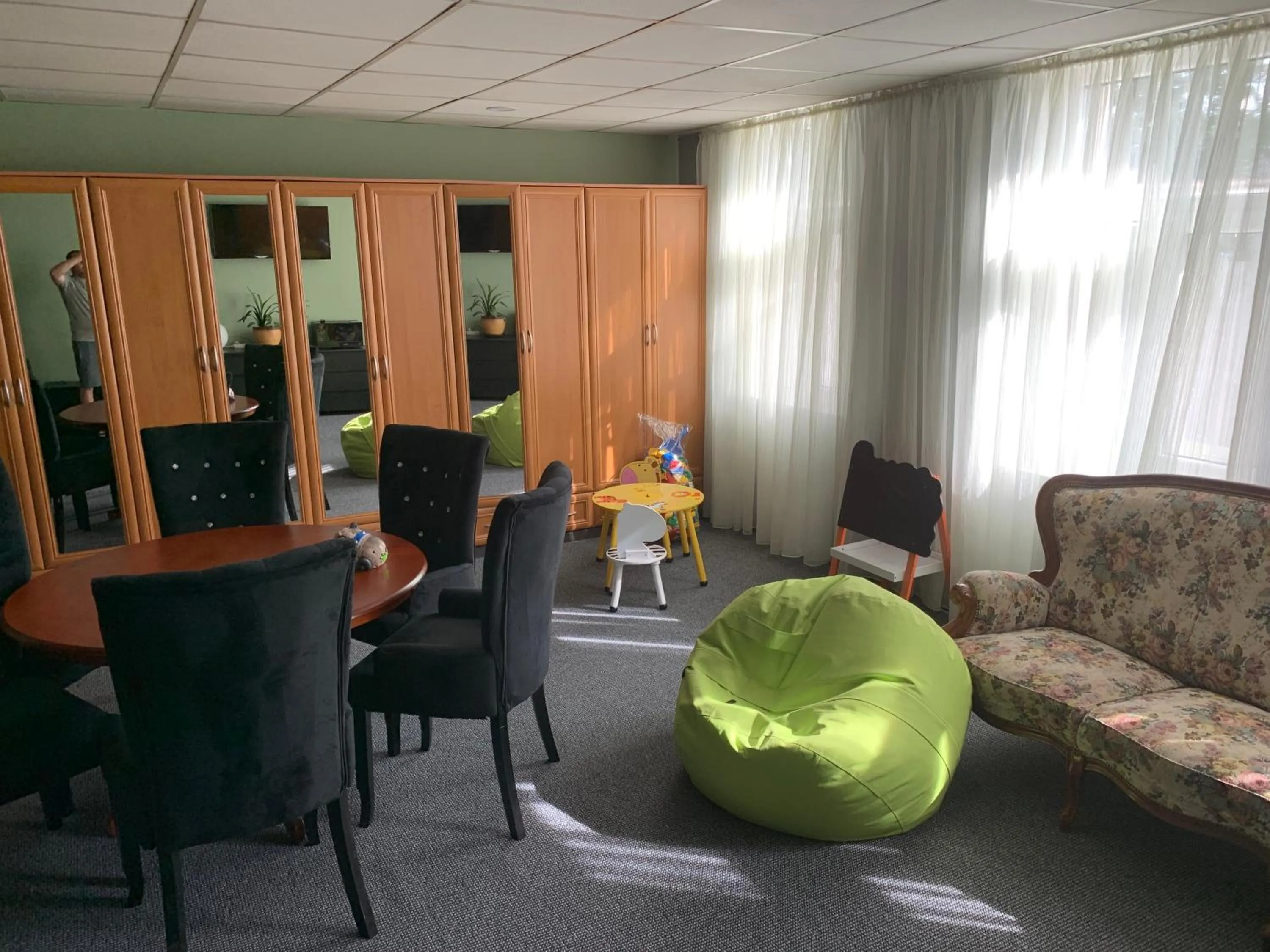 Seating area in Portoss