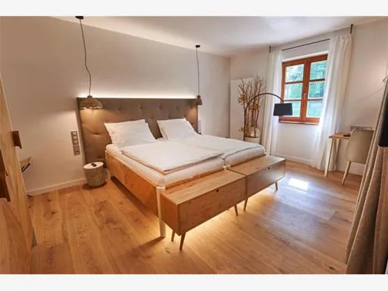 Bed in Hotel Plesnik Logar Valley