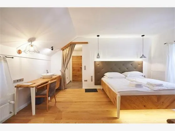 Bed in Hotel Plesnik Logar Valley