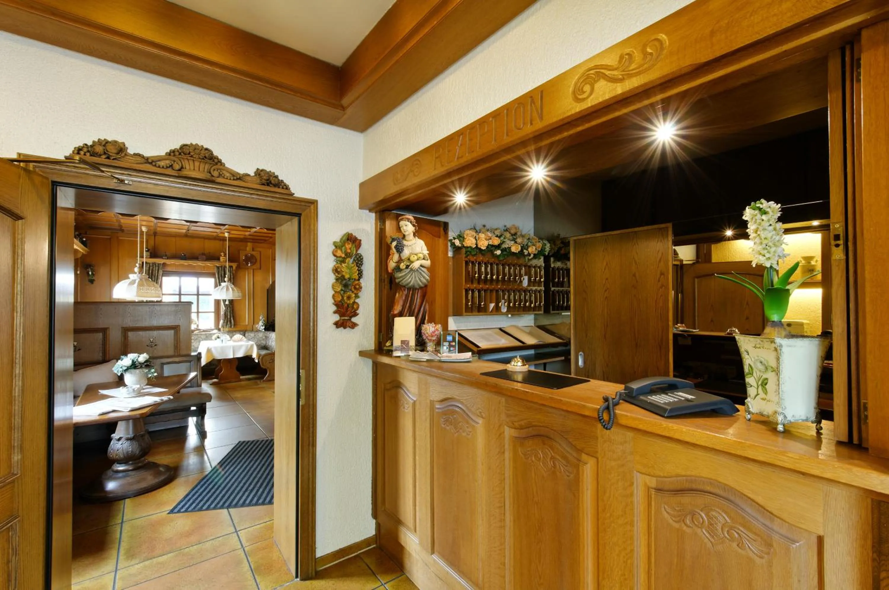 Lobby or reception in Landhotel Lohmann