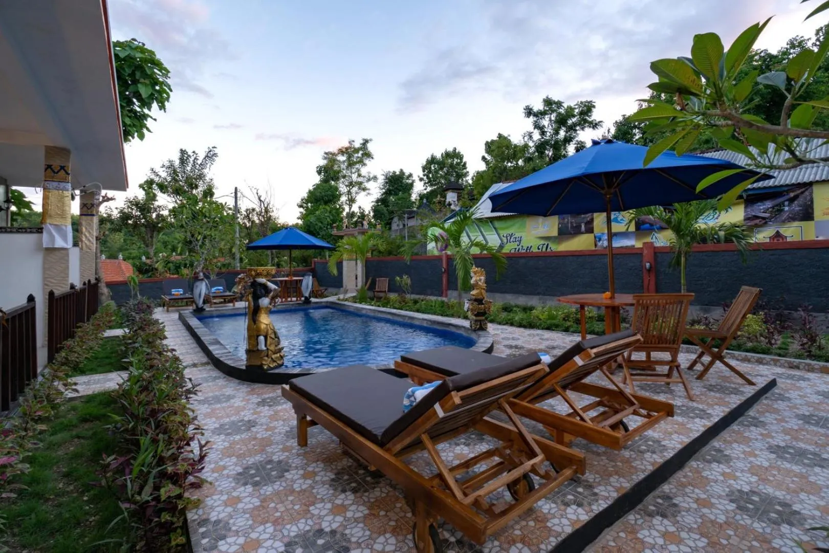 Swimming pool in Sundi Ocean Bungalow by ABM