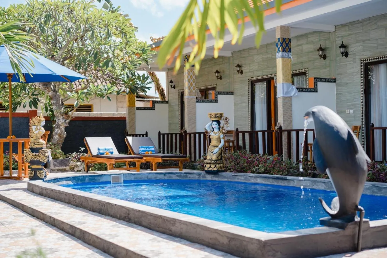 Swimming pool in Sundi Ocean Bungalow by ABM