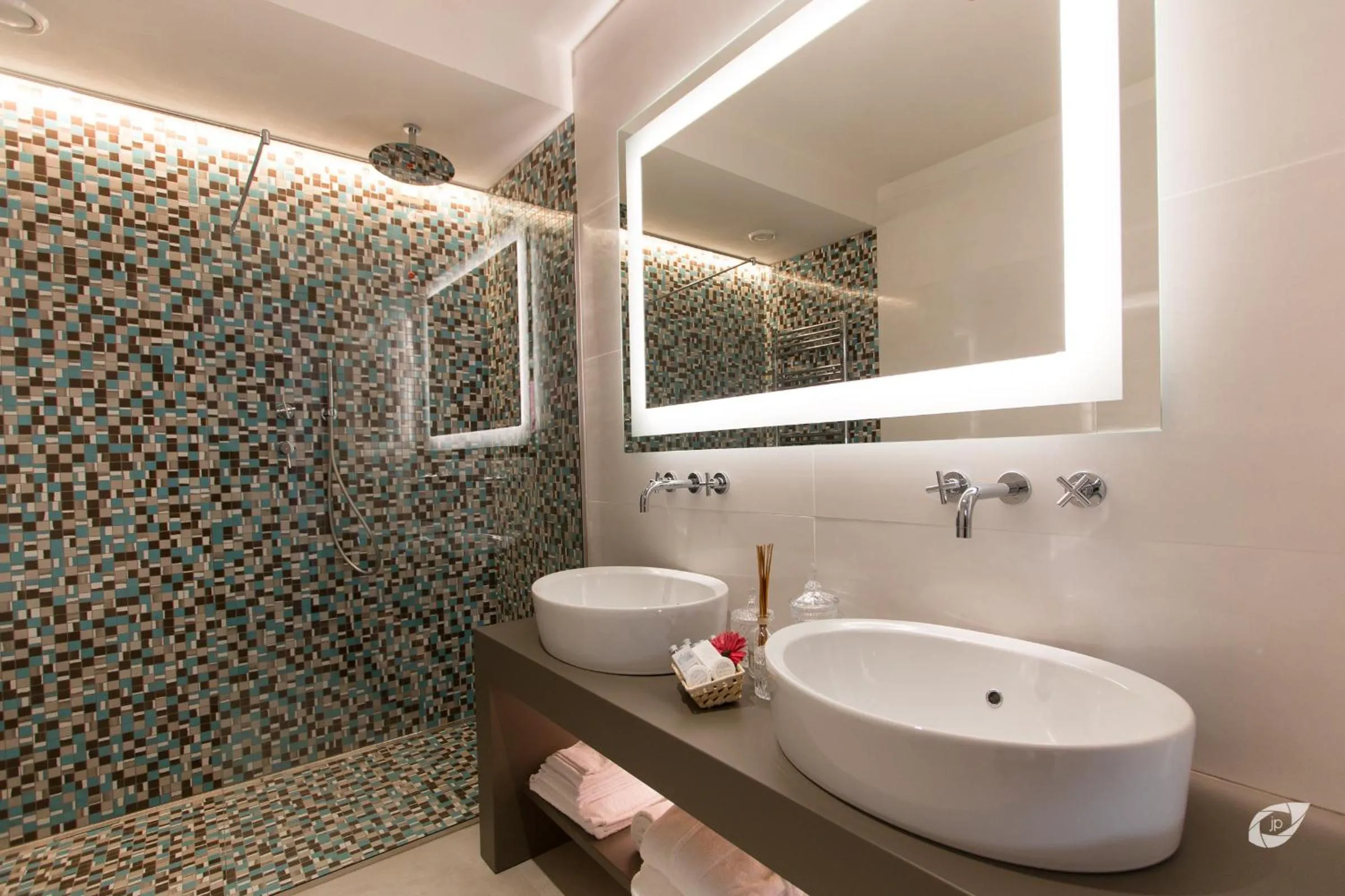 Bathroom in Buonamico Wine Resort