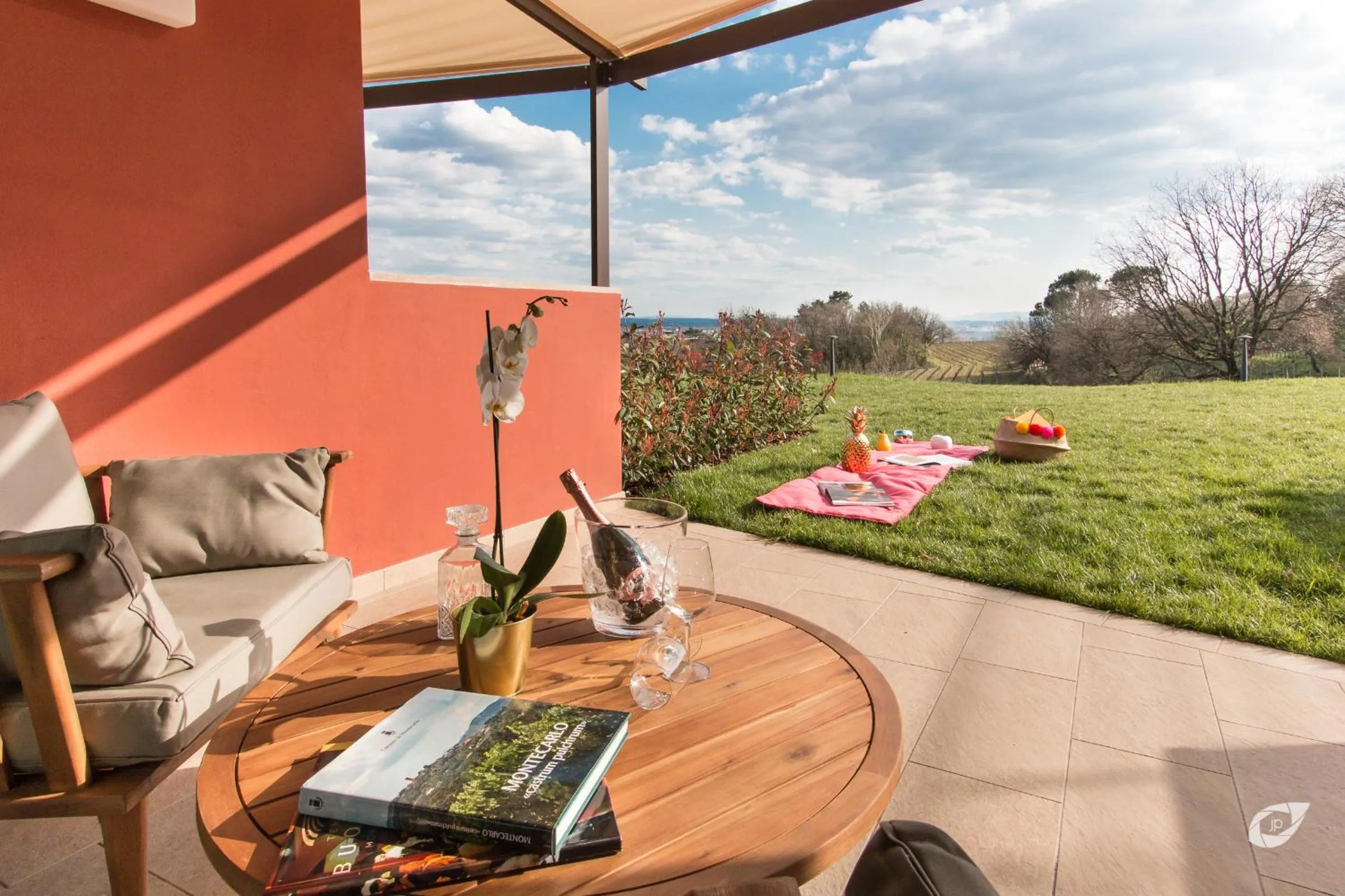 Balcony/Terrace in Buonamico Wine Resort