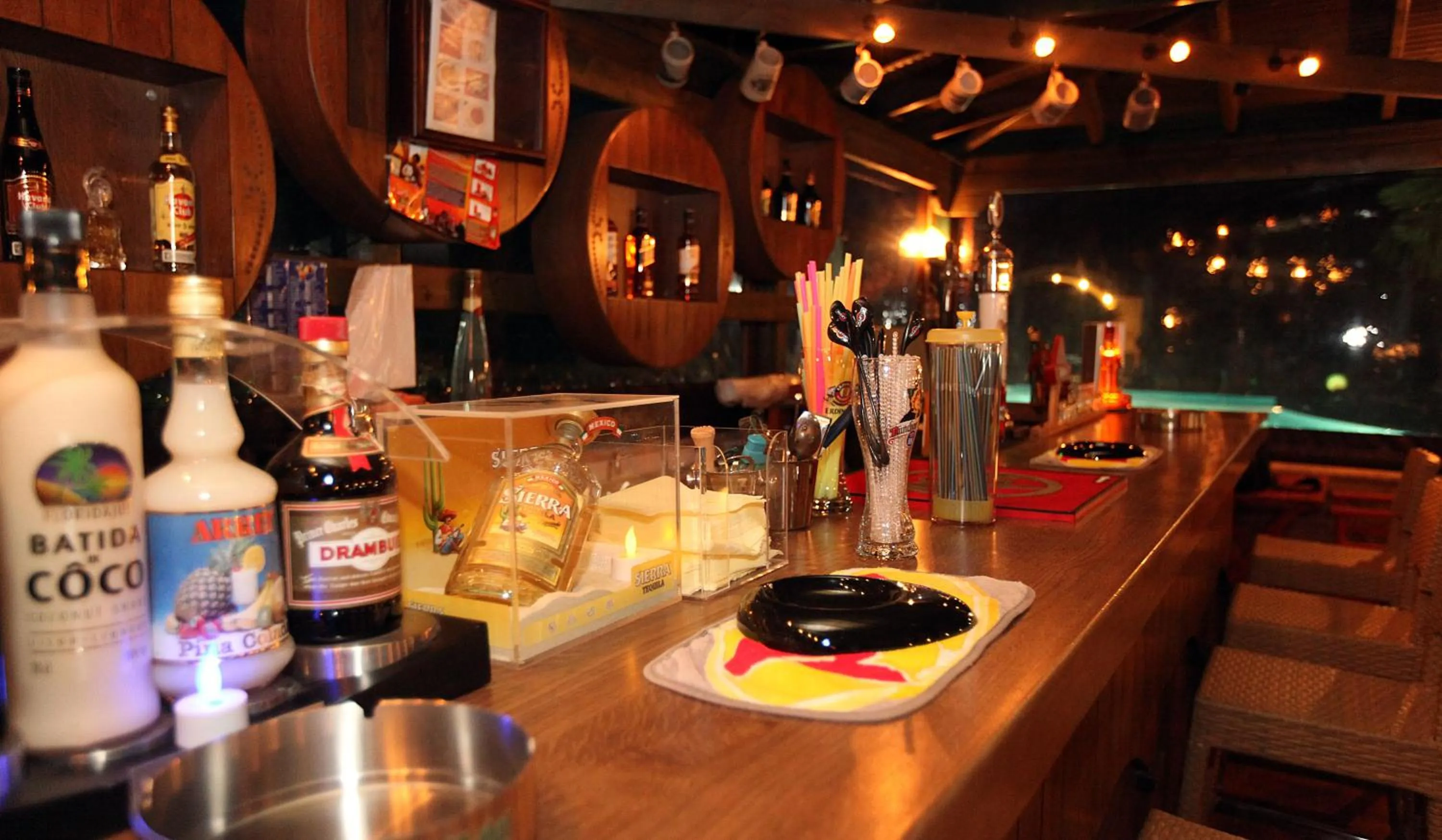 Lounge or bar in Ariadni Hotel Bungalows