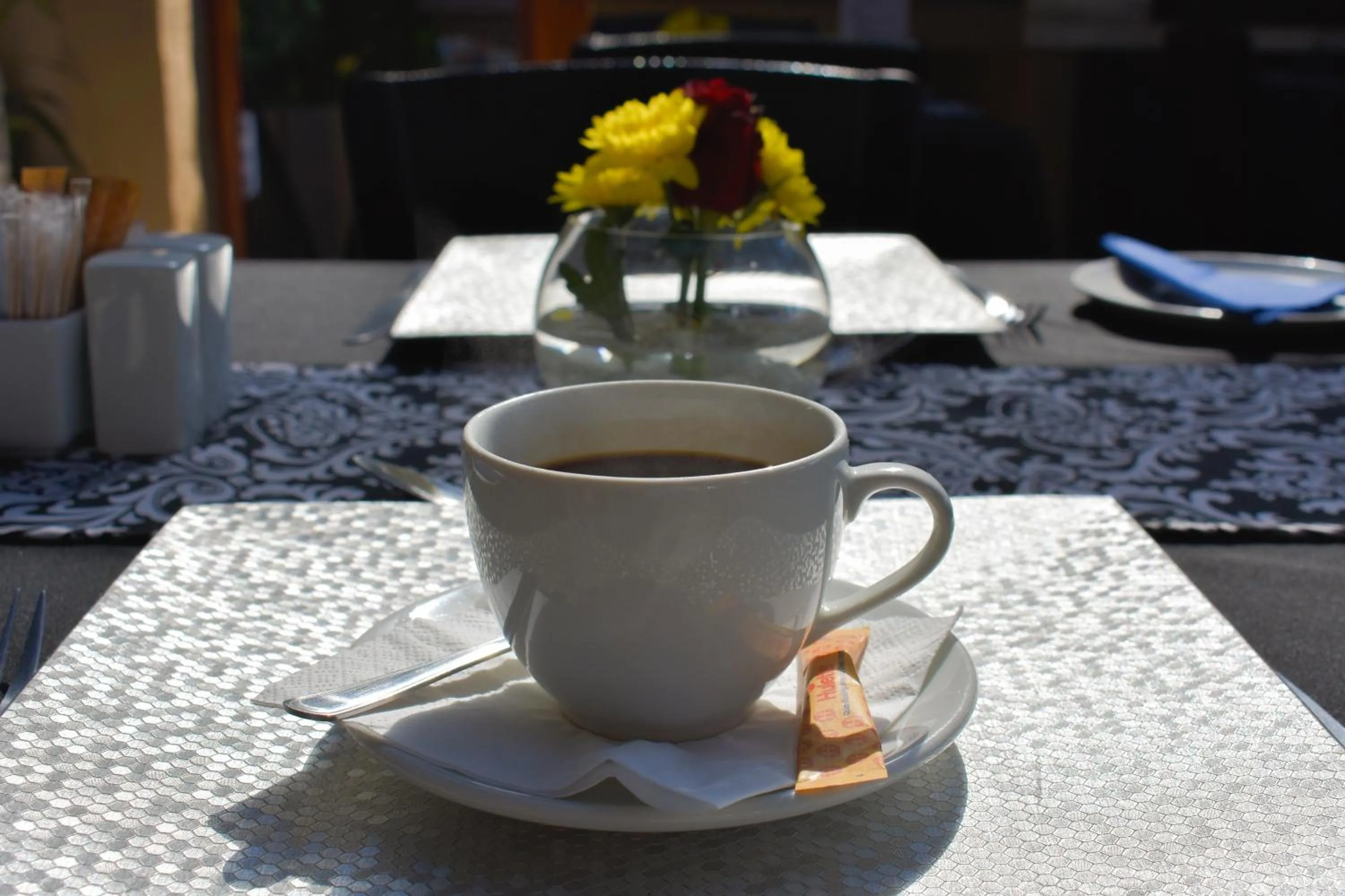 Coffee/tea facilities in Waterfalls Boutique Hotel