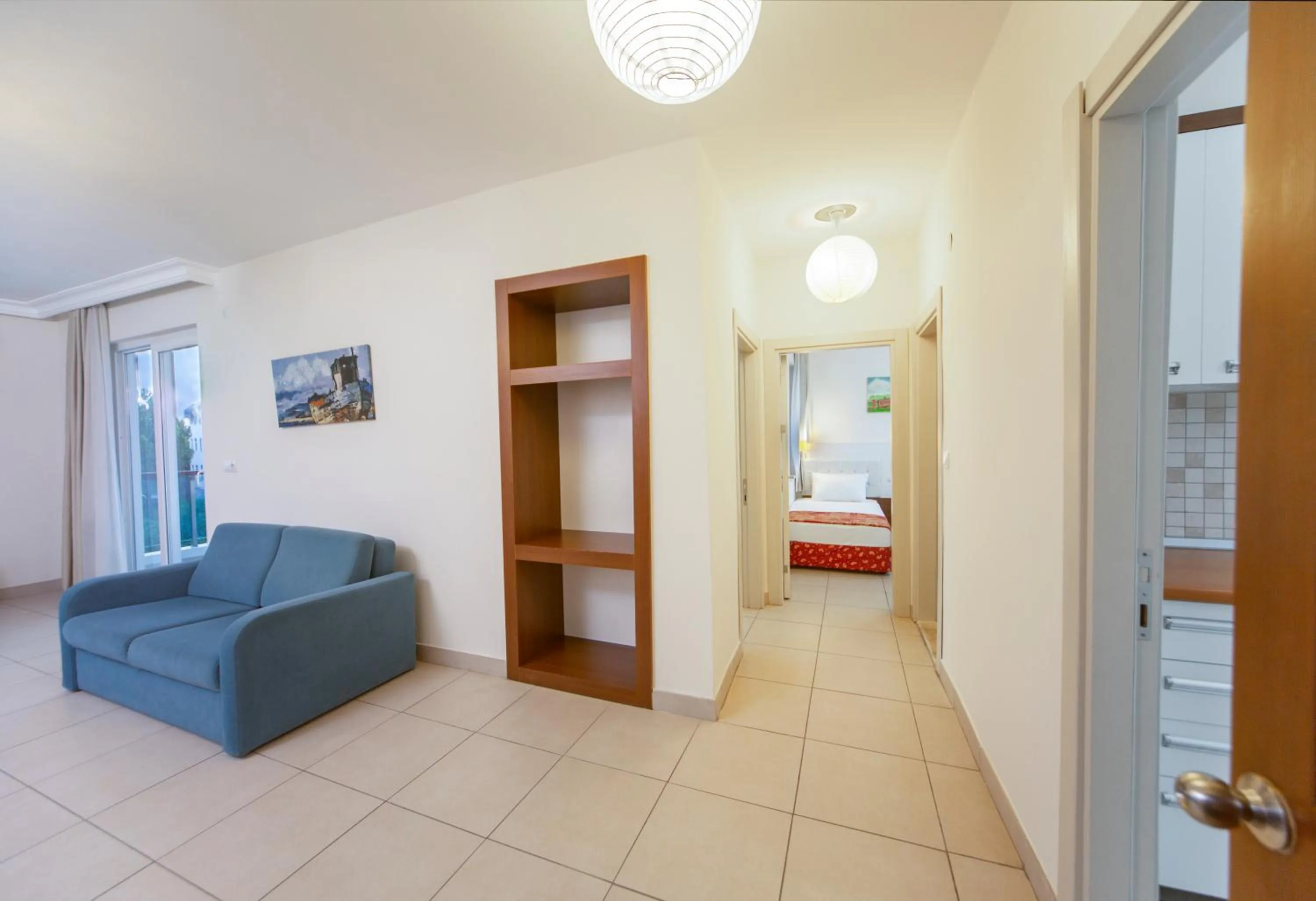 Living room, Bed in Irem Garden Hotel & Apartments