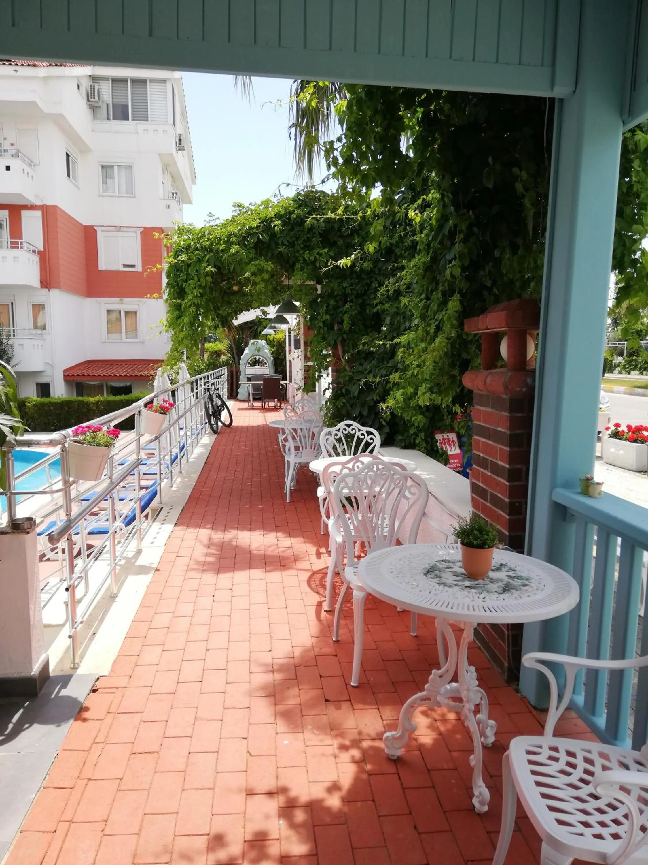 Balcony/Terrace in Irem Garden Hotel & Apartments